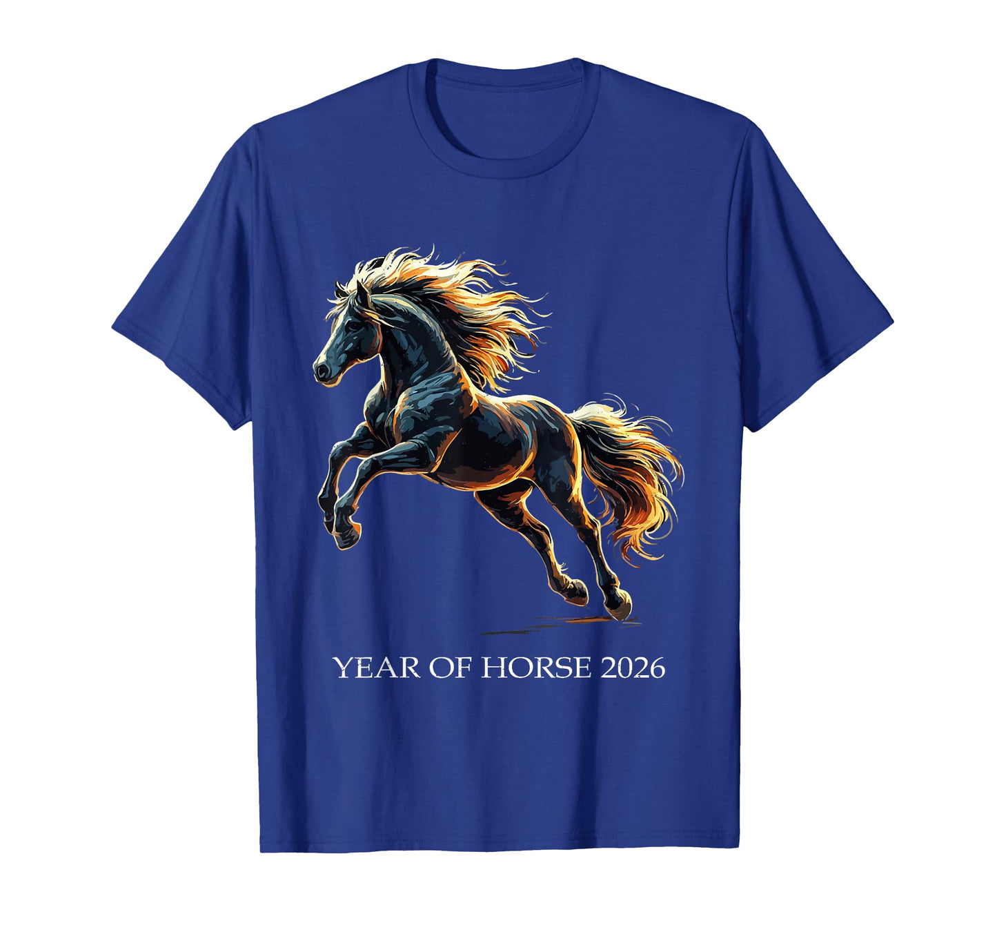 Year of The Horse 2026 Chinese Fire New Year NYE T-Shirt