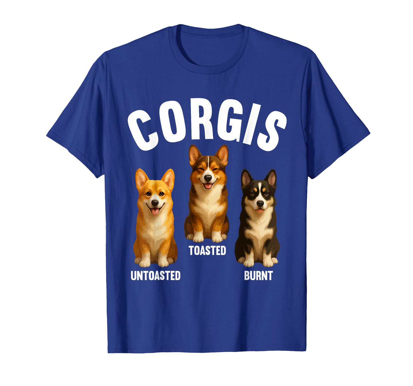 Funny Corgi Design for Men Women Kids Pet Dog Corgi Lovers T-Shirt