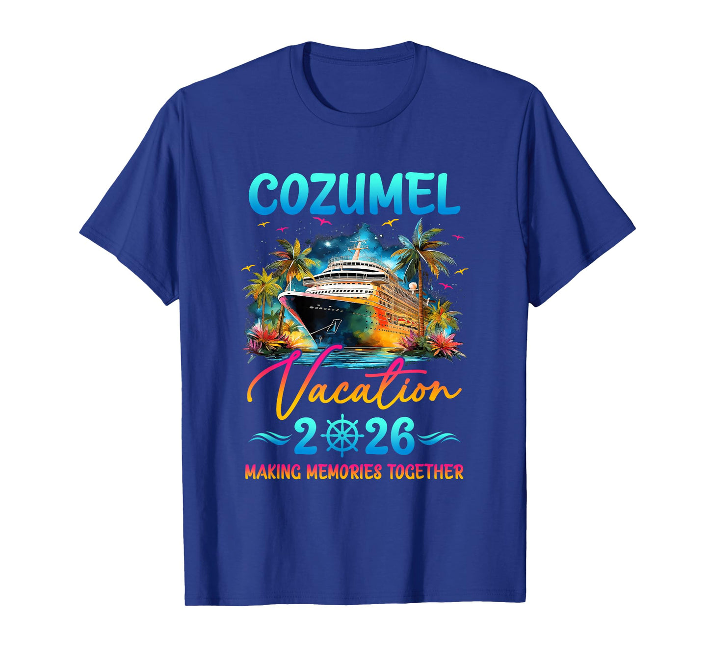 Cozumel Family Vacation 2026 Matching Group Summer T-Shirt