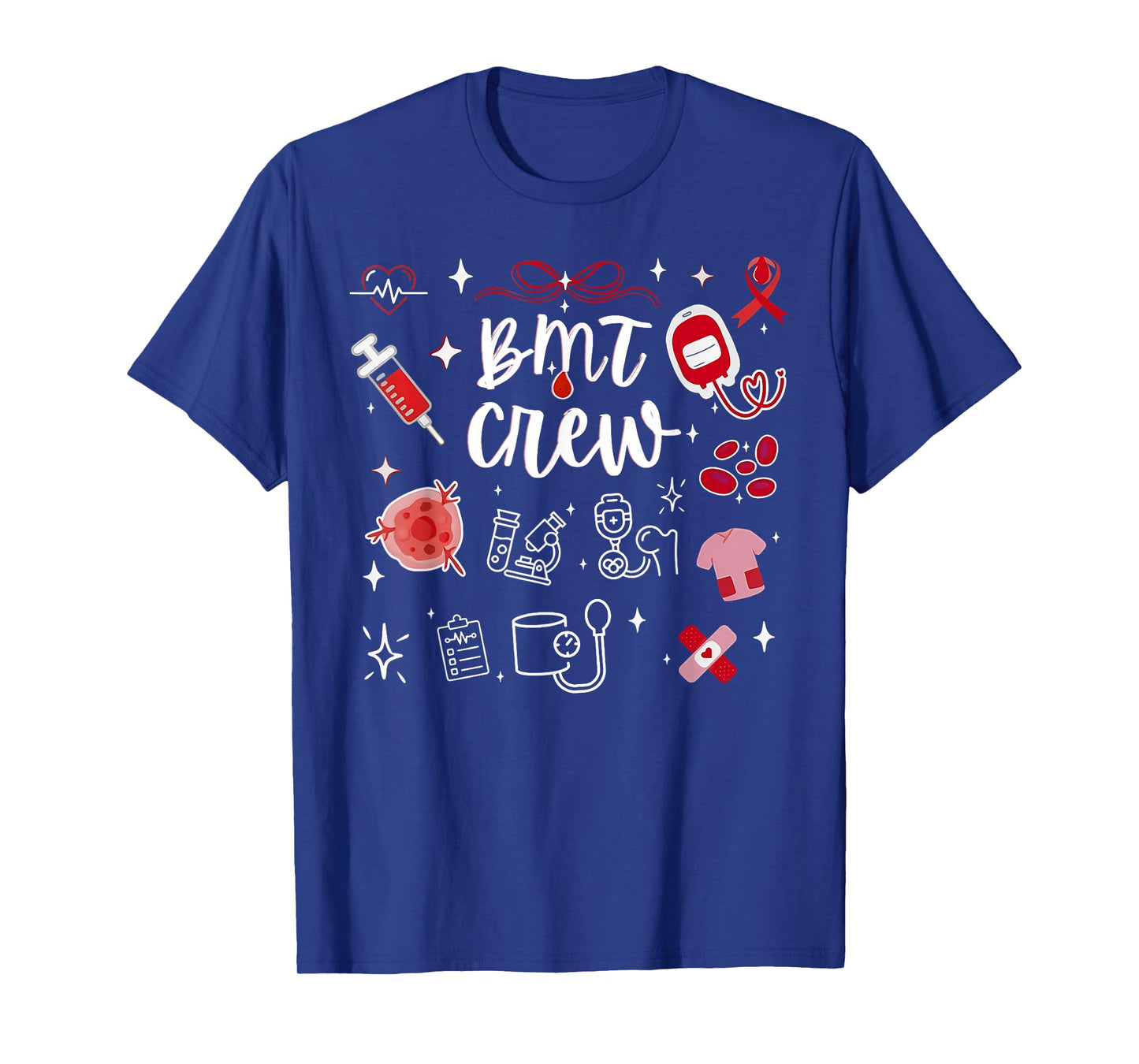 BMT Crew Bone Marrow Transplant Nurse Valentine Day Donor T-Shirt