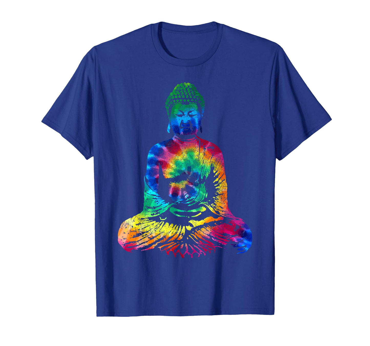 Buddha Tie Dye Vintage Yoga Yogi Buddhist T-Shirt