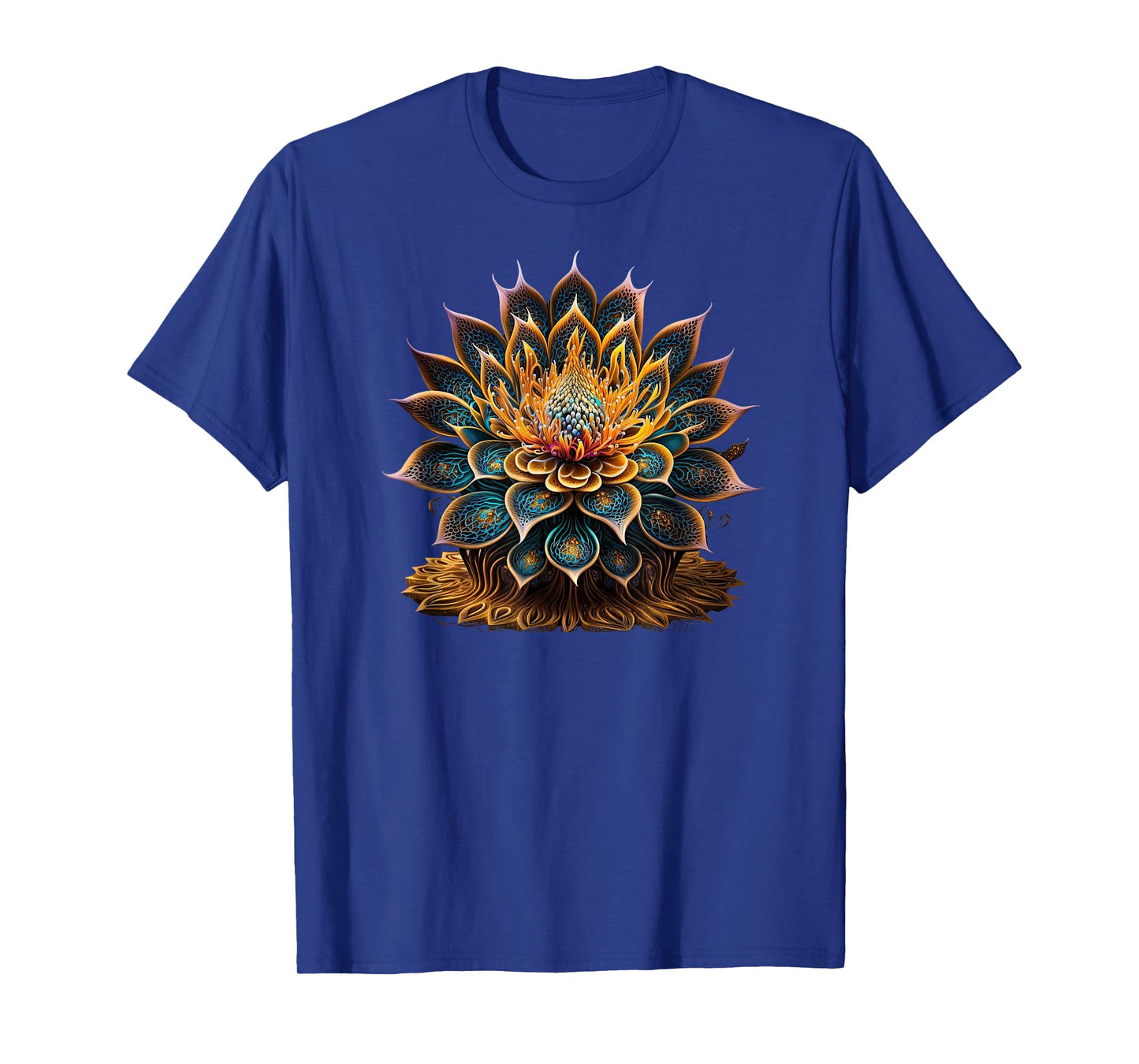 Lotus Flower Yoga Zen Bohemian Namaste Meditation T-Shirt