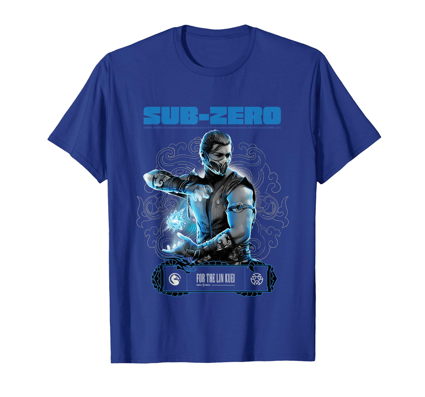 Mortal Combat Merch Sub-Zero for The Lin Kuei T-Shirt