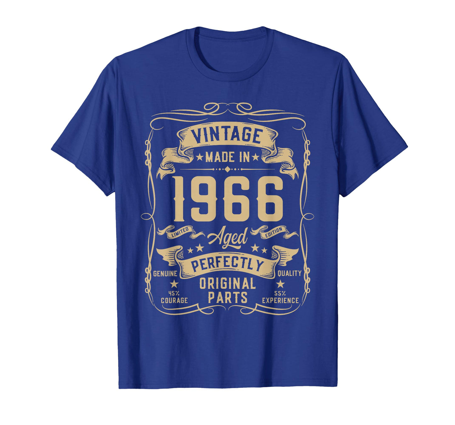 Vintage 1966 60yr 60th Birthday Gifts for Men 60 Years Old T-Shirt