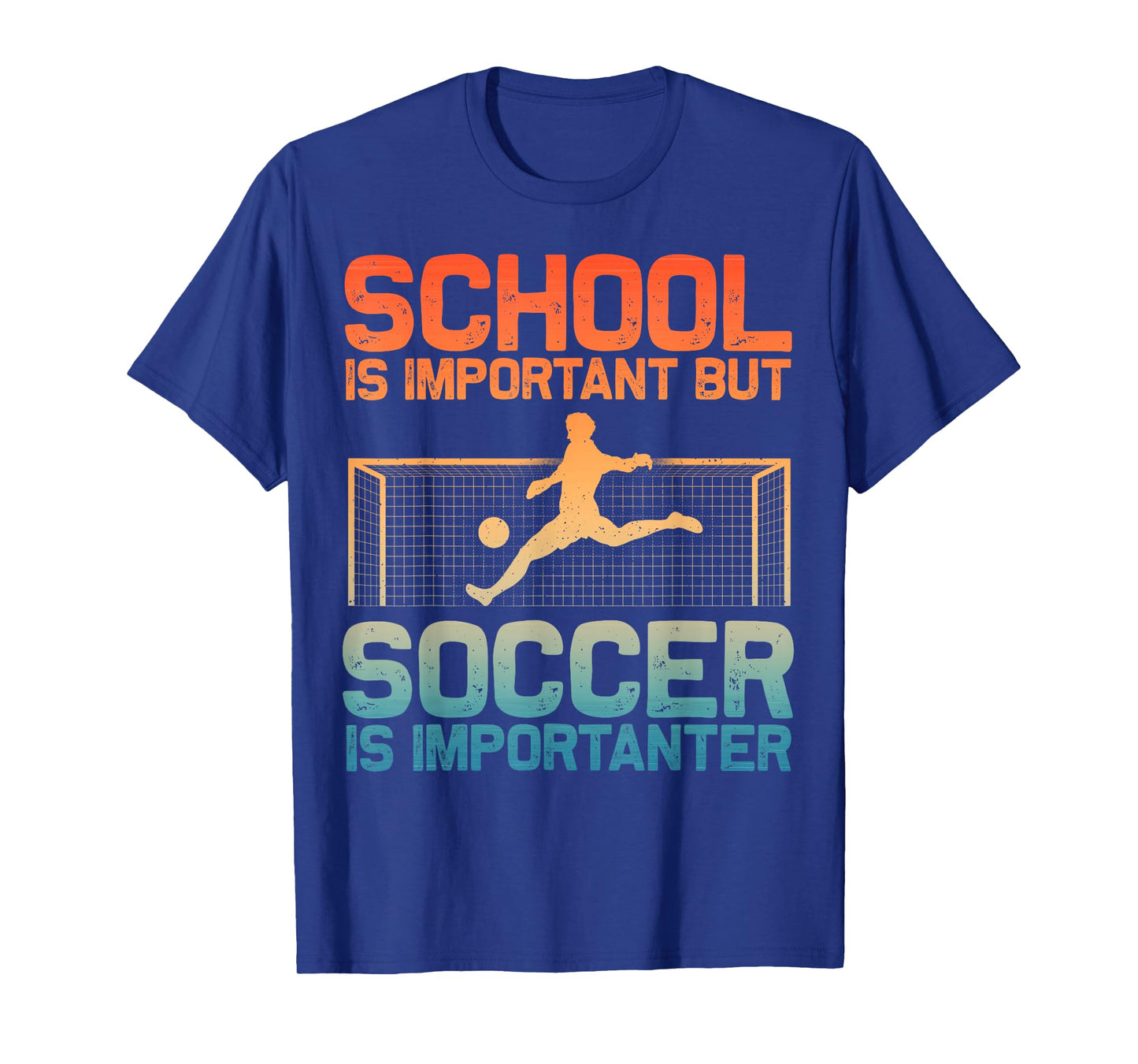 Funny Soccer Art for Boys Girls Men Women Gag Soccer Player T-Shirt