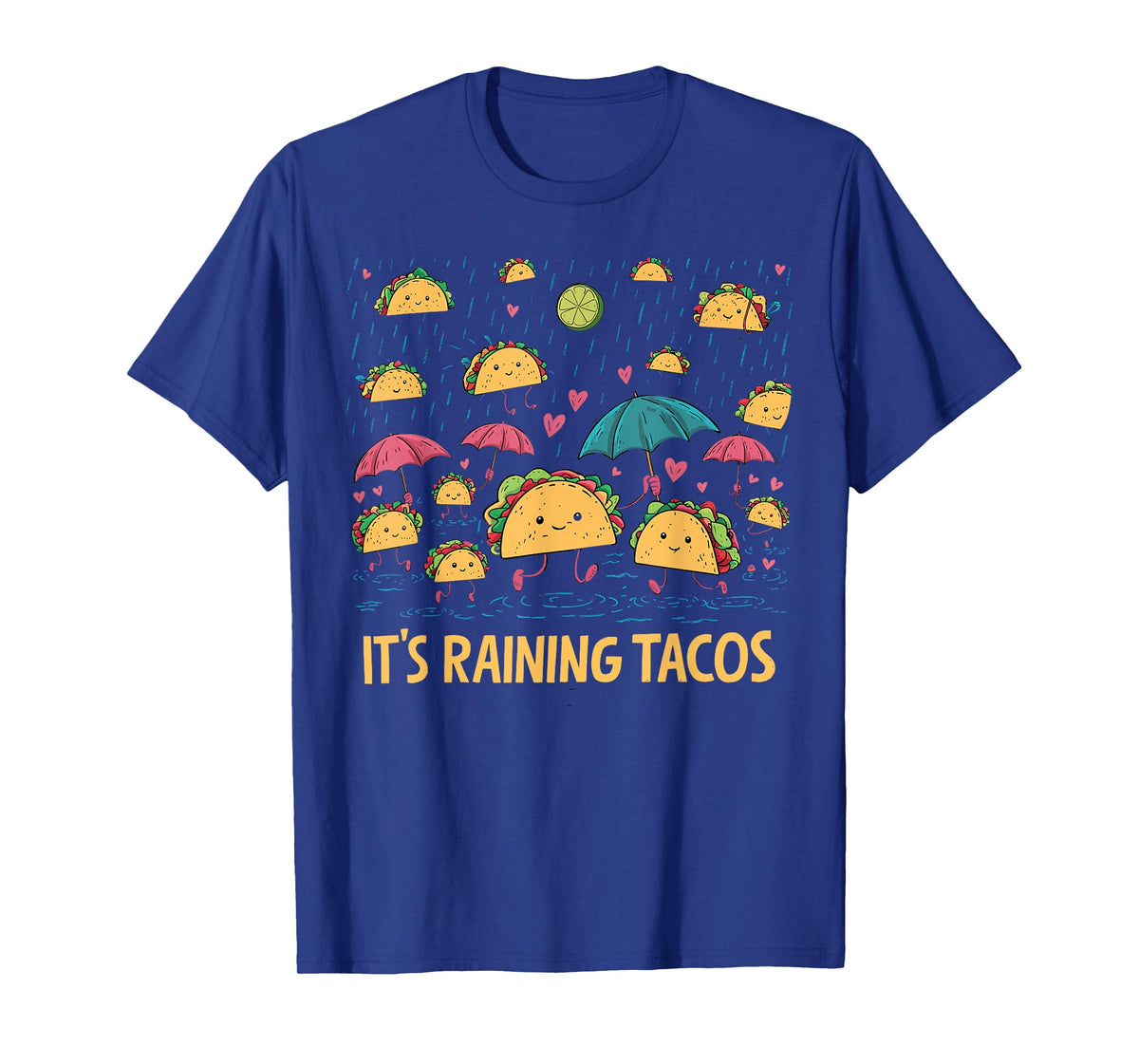 It's Raining Tacos Funny Taco Lovers kids girls boys T-Shirt