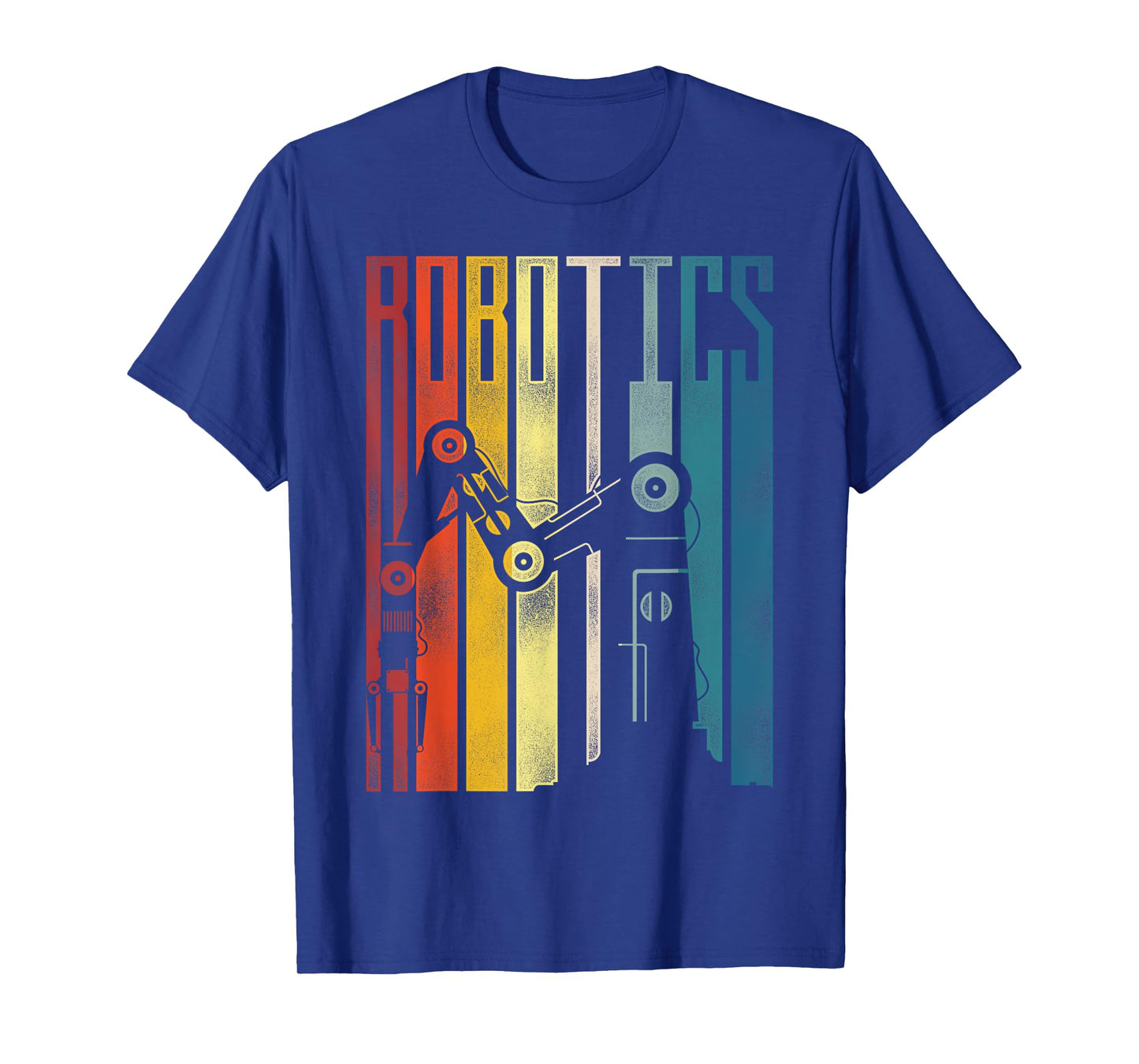 Robot Robotics Engineer Retro Vintage Robotics T-Shirt