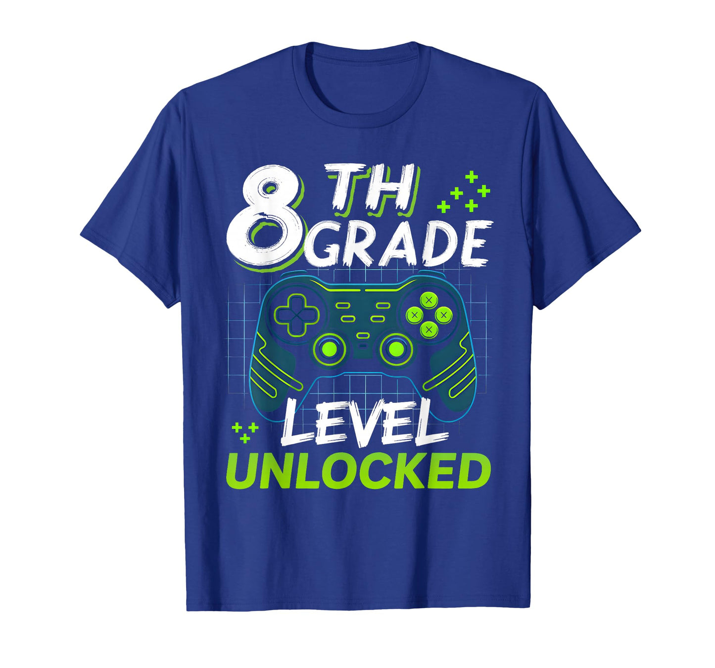 Back to School 8th Grade Boys Gamer First Day School Level T-Shirt