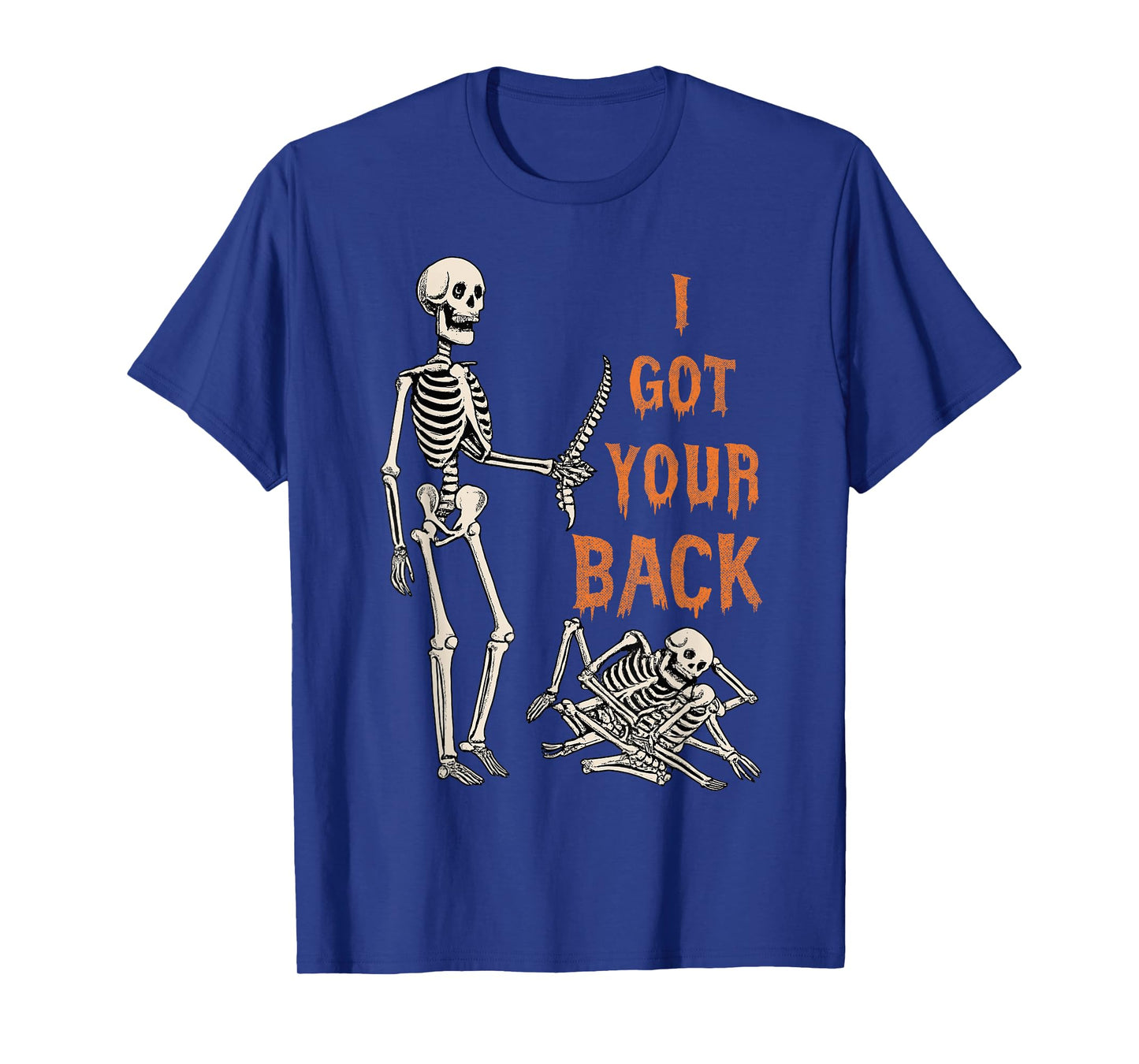 Halloween Skeletons Ive Got Your Back Costume Men Women Kids T-Shirt