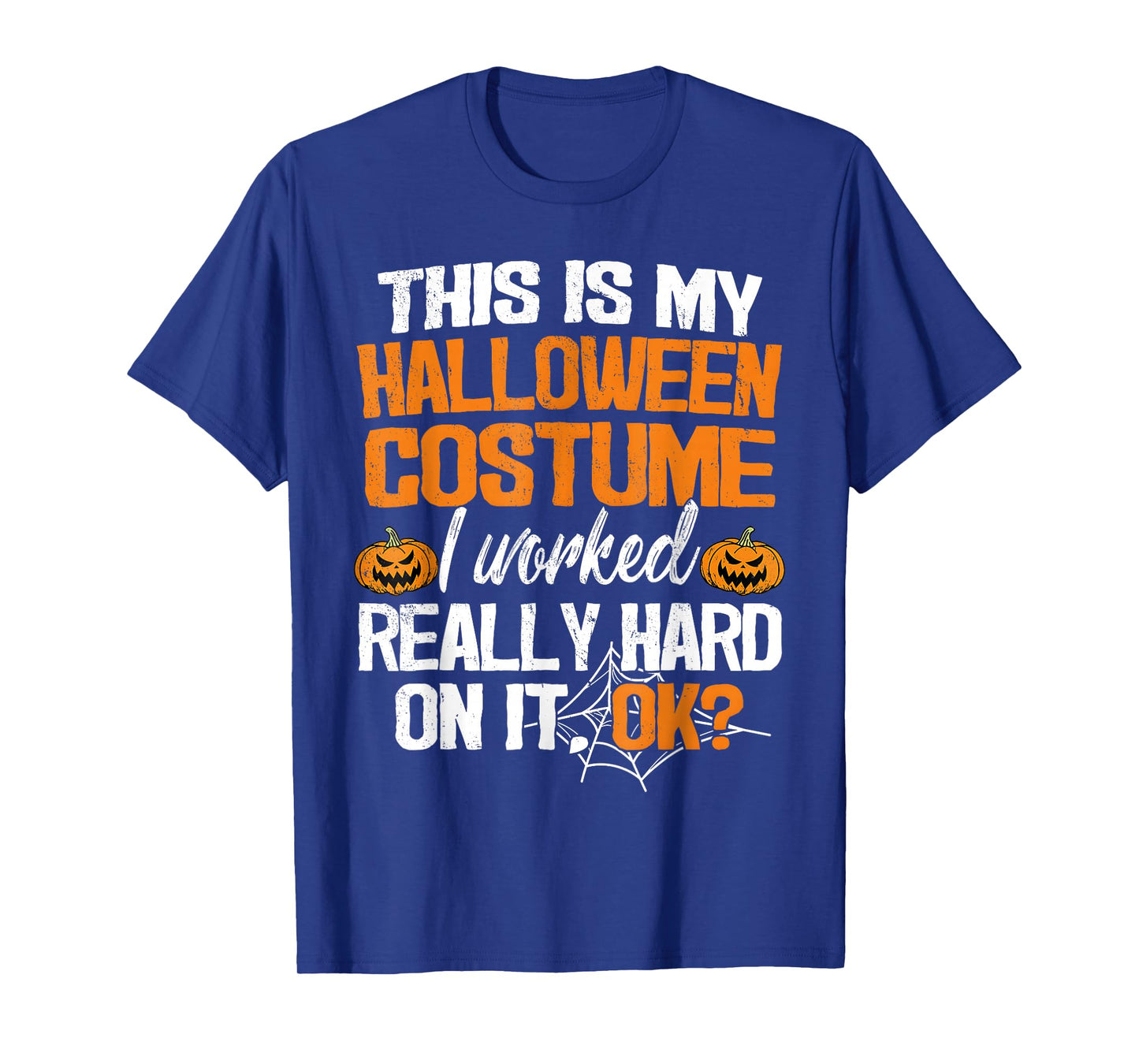 Funny Easy This Is My Halloween Costume DIY Last Minute T-Shirt