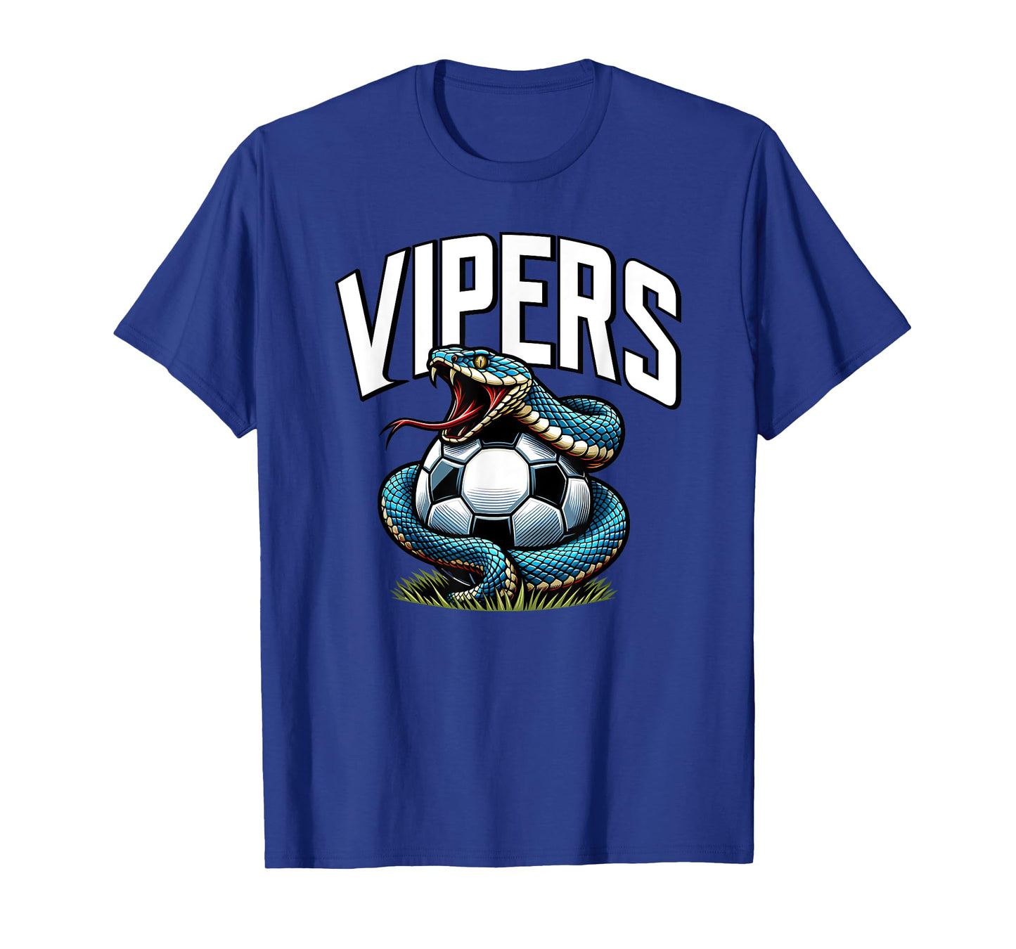 Vipers Soccer Mascot for Youth Teams Players and Fans T-Shirt