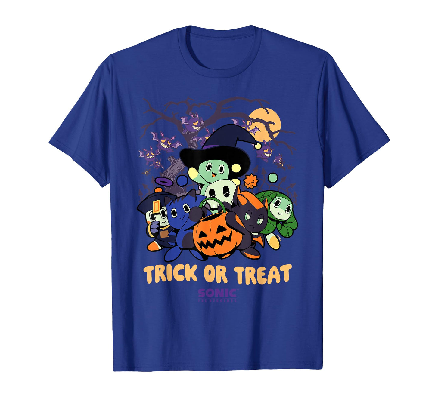 Sonic The Hedgehog - Chao Tales Halloween Trick or Treat T-Shirt