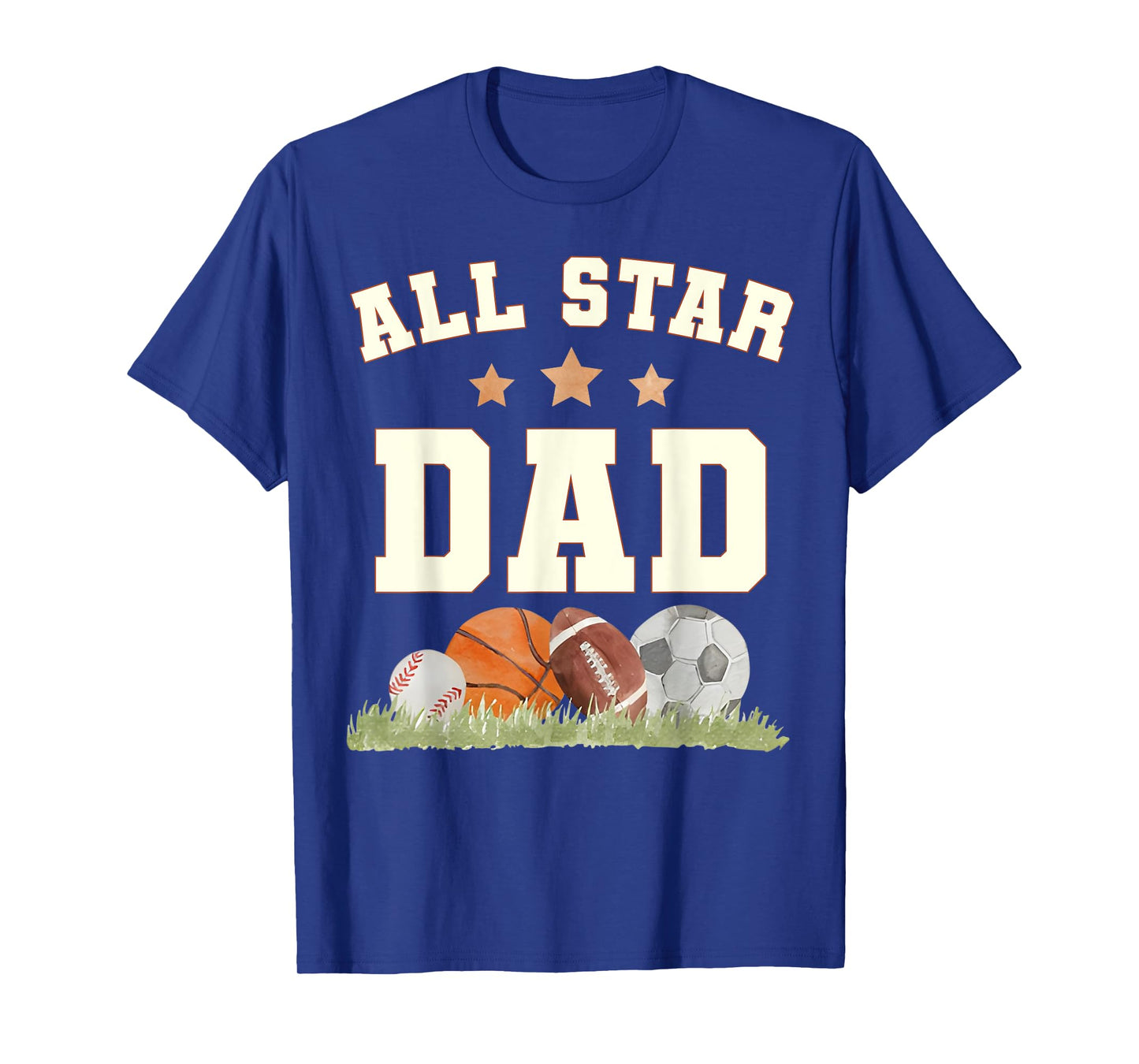 Dad of The Birthday Boy Basketball Football Soccer Sport T-Shirt