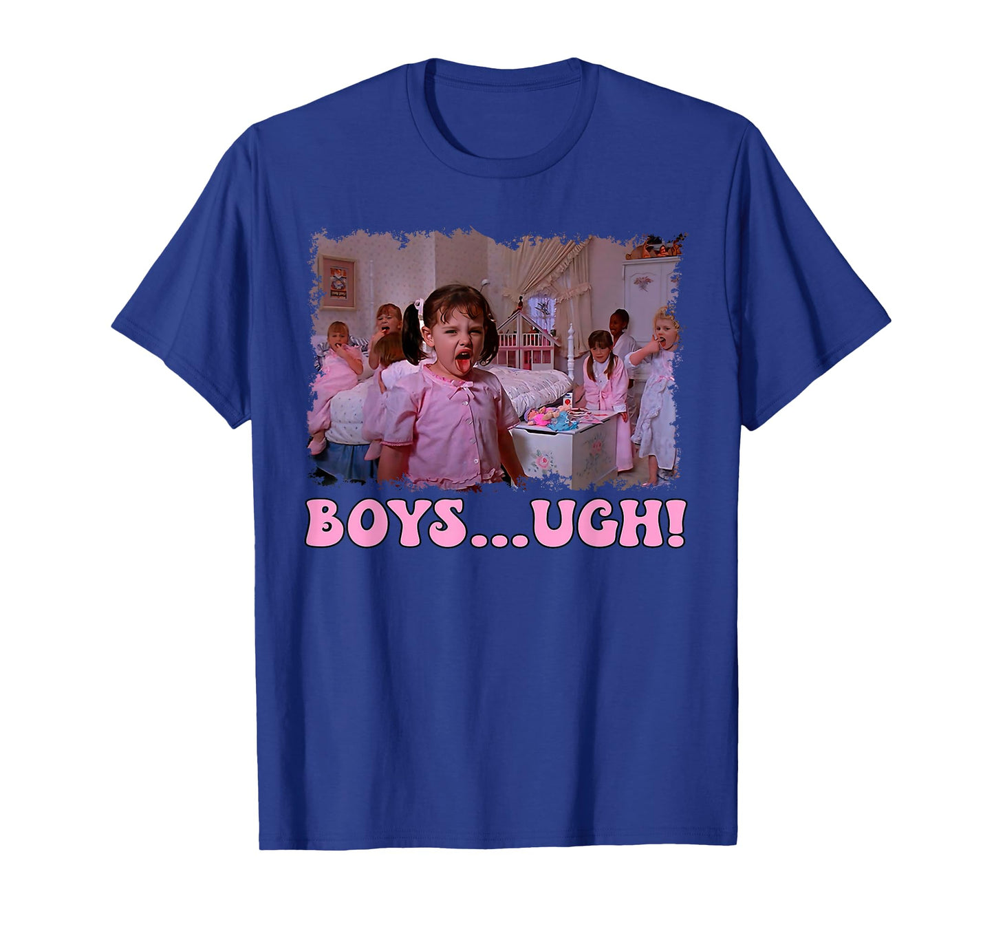 Boys Ugh Funny Girl Anti Valentine Graphic T-Shirt