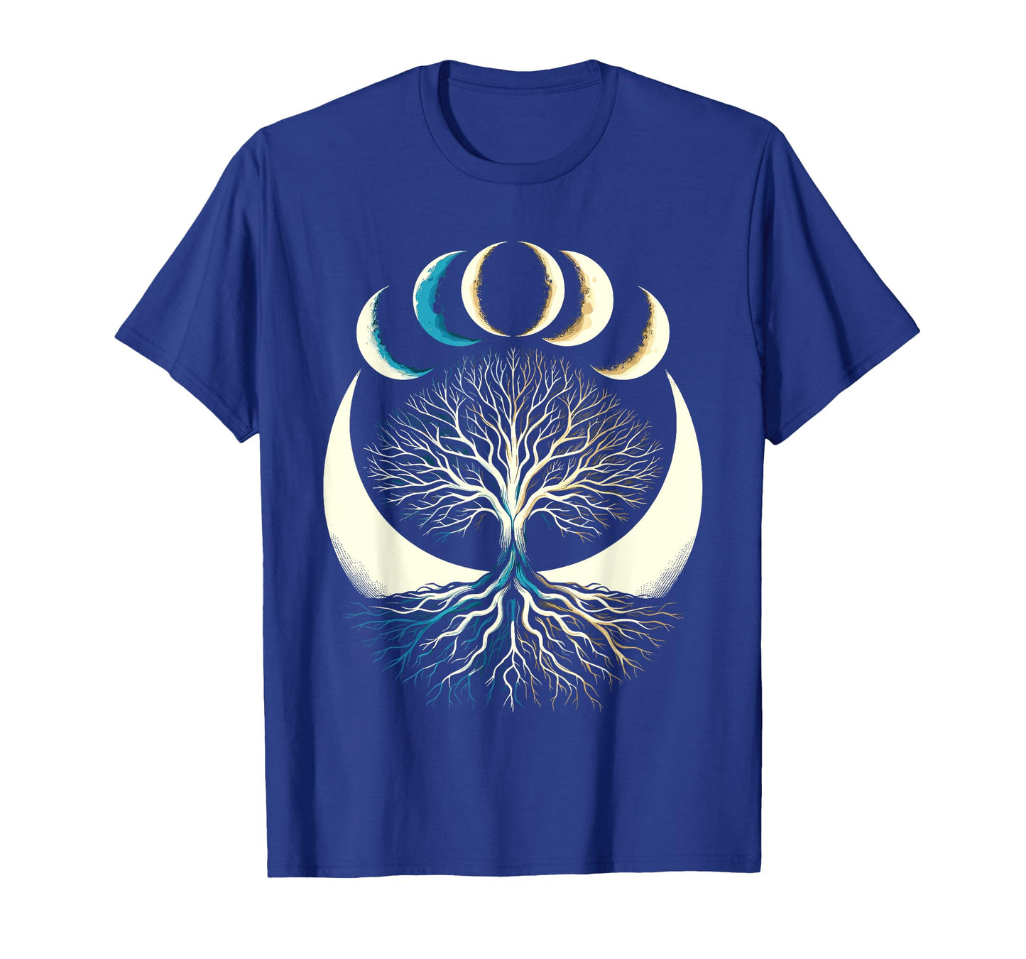 Phases Of The Moon Tree T-Shirt