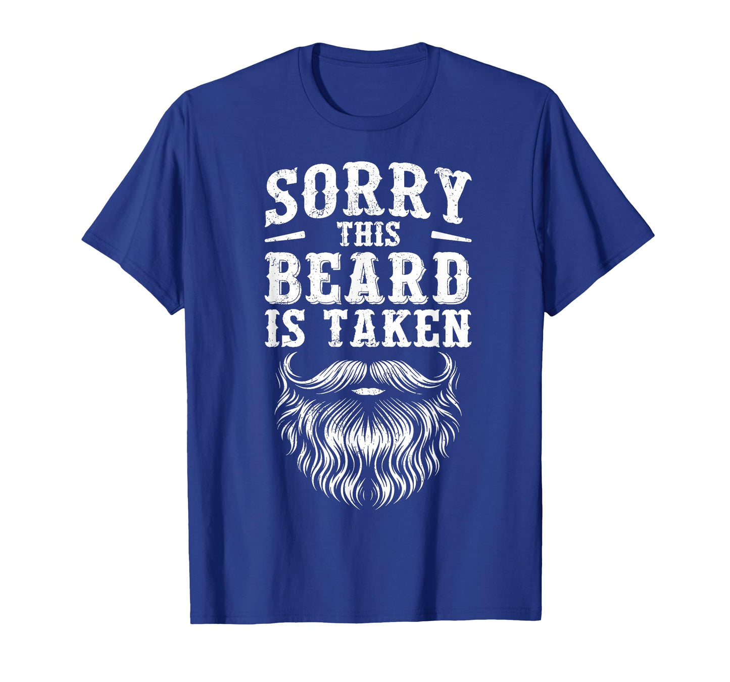 Sorry This Beard is Taken Valentine Gift Heart Mens Vintage T-Shirt