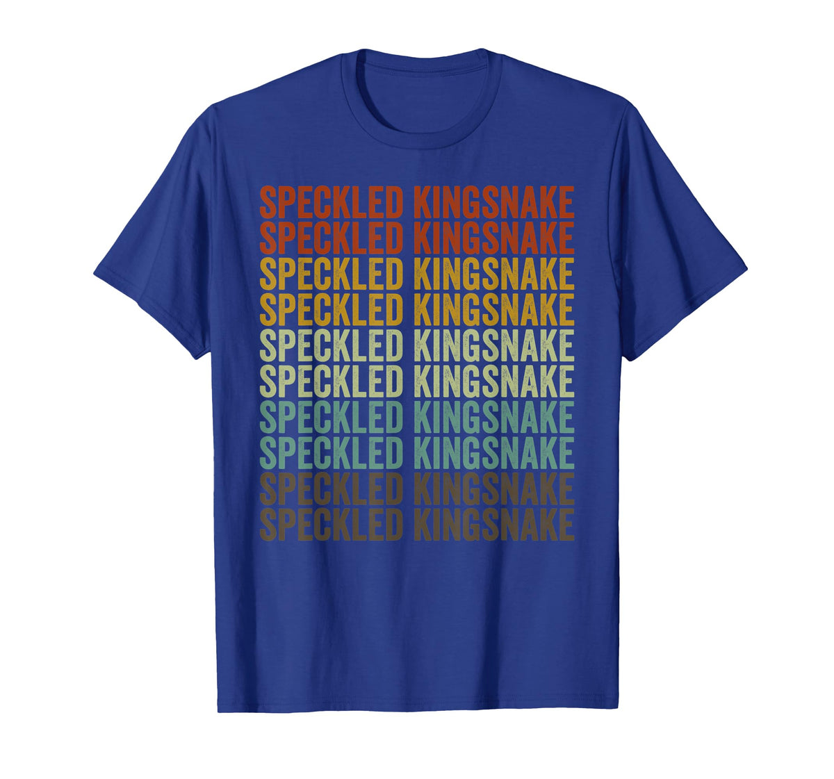 Speckled Kingsnake Retro T-Shirt