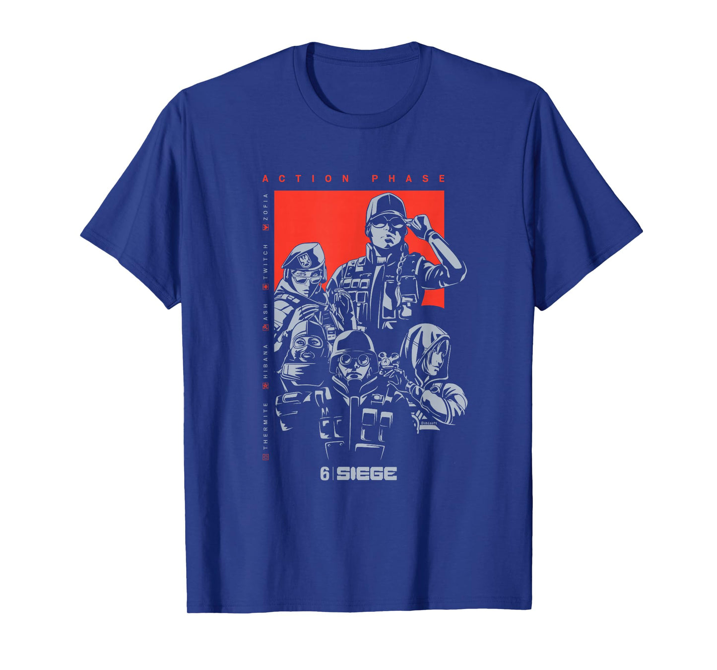 Rainbow 6 Siege Action Officially Licensed T-Shirt