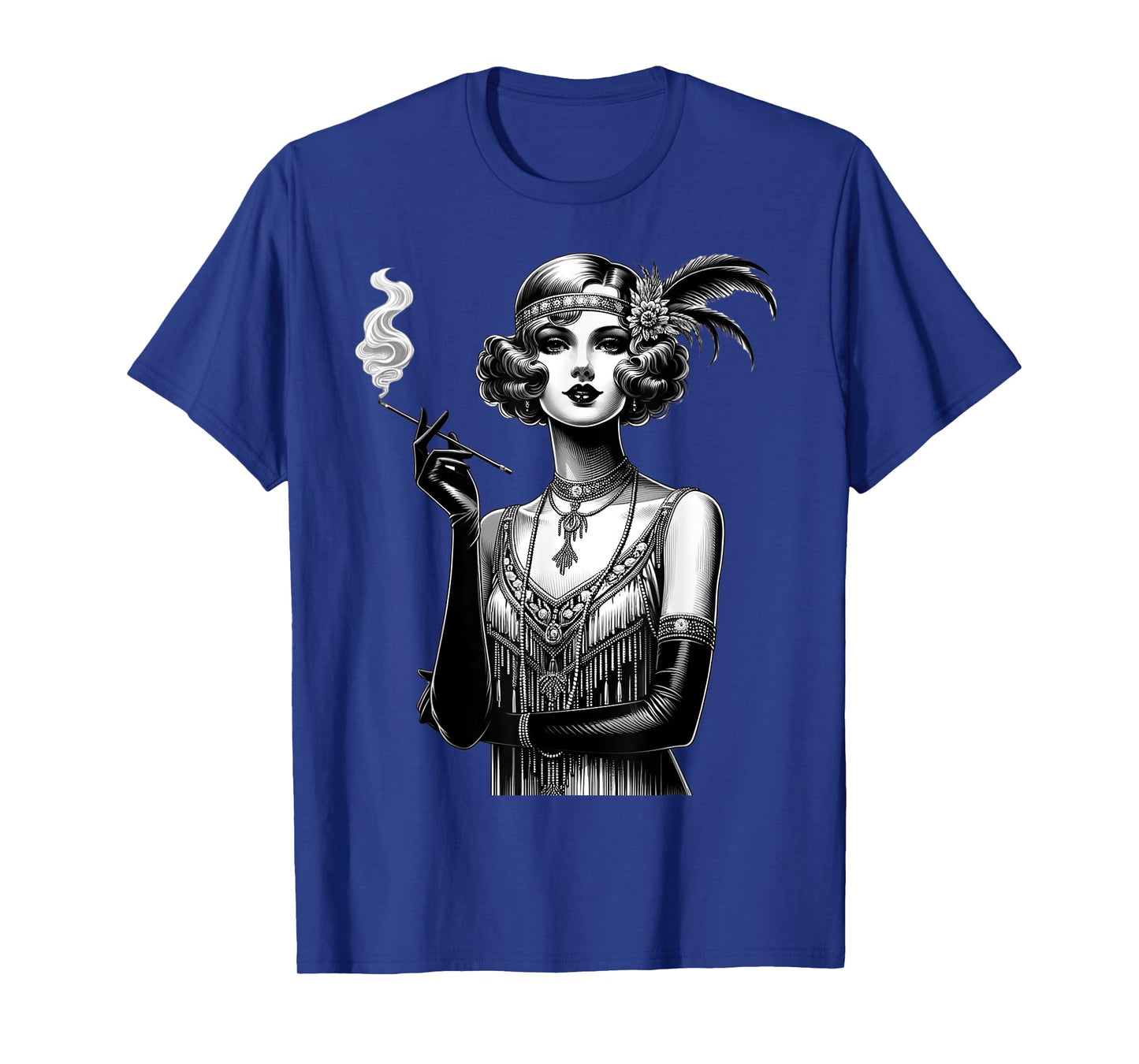 ROARING 1920's Great, Gatsby Glamorous Woman Flapper T-Shirt