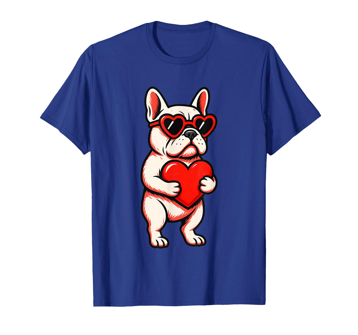 Valentines Day French Bulldog Dog Love Frenchie Lover T-Shirt