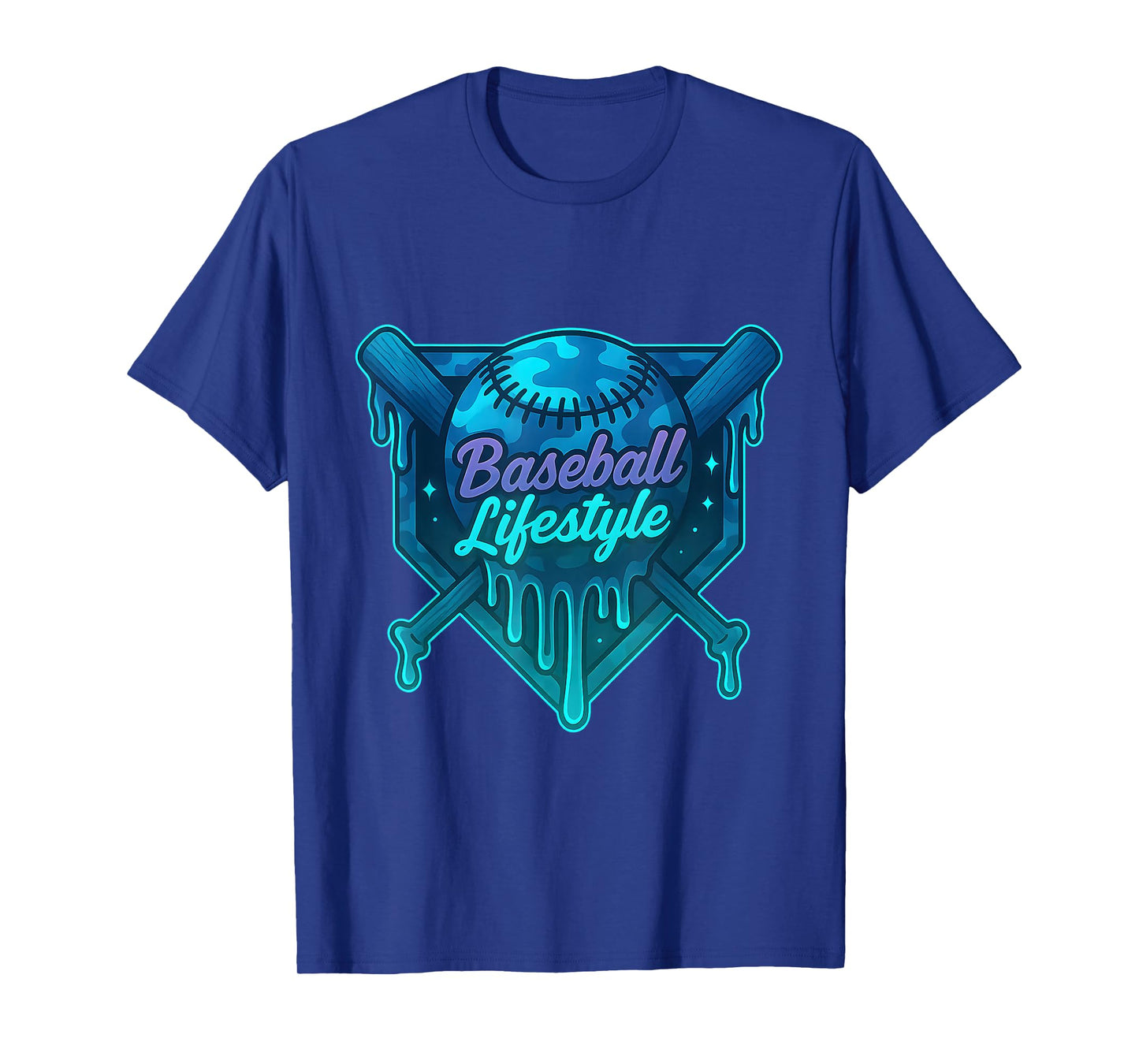 Baseball Life Style 101 Apparel Youth Drip Baseball Boys Kid T-Shirt
