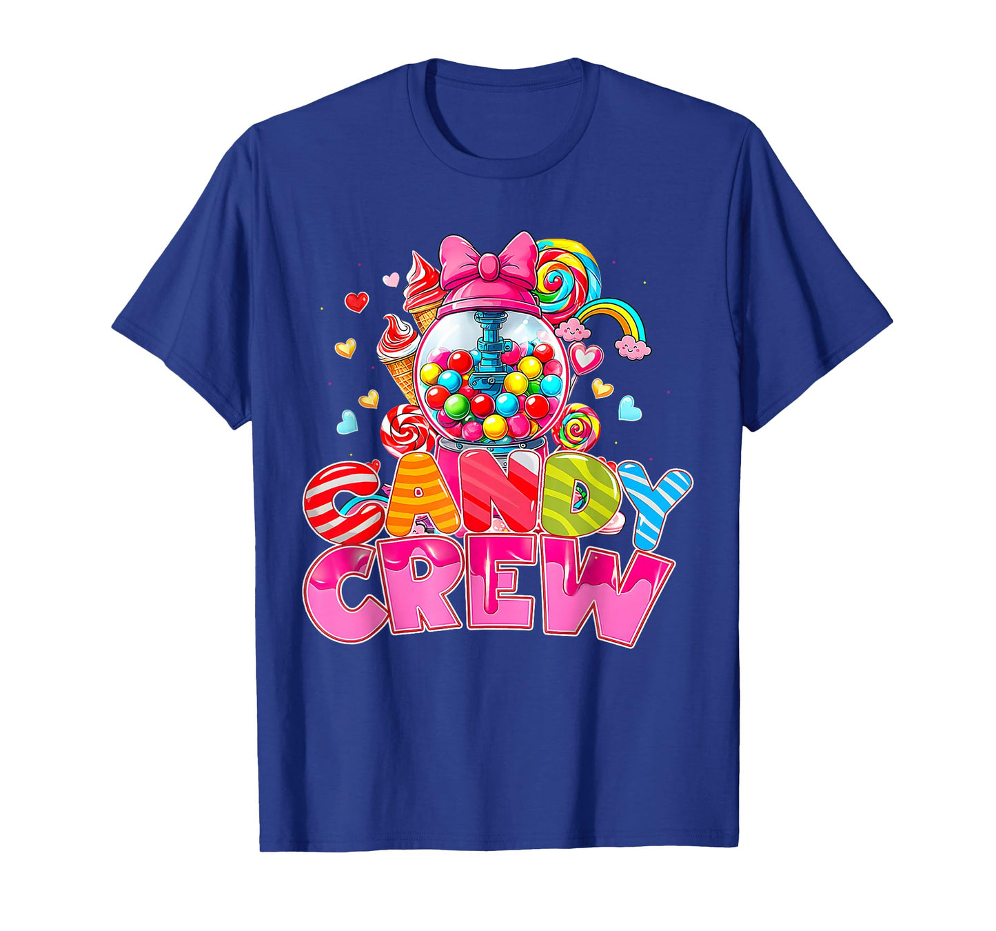 Candy Crew Candy Costume Women Candy Land Kids Sweetie T-Shirt