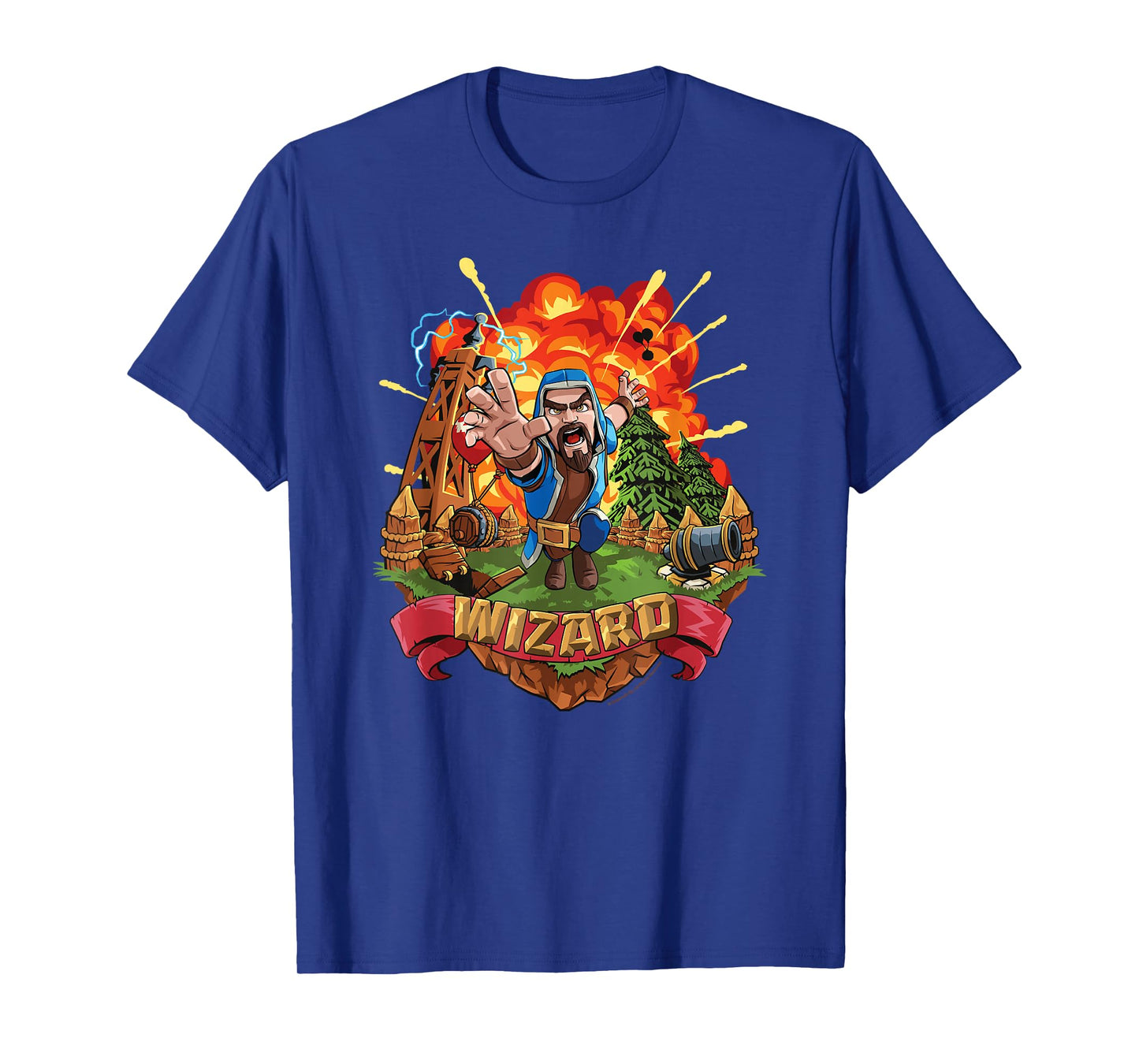Clash of Clans Wizard Epic Explosion Logo T-Shirt