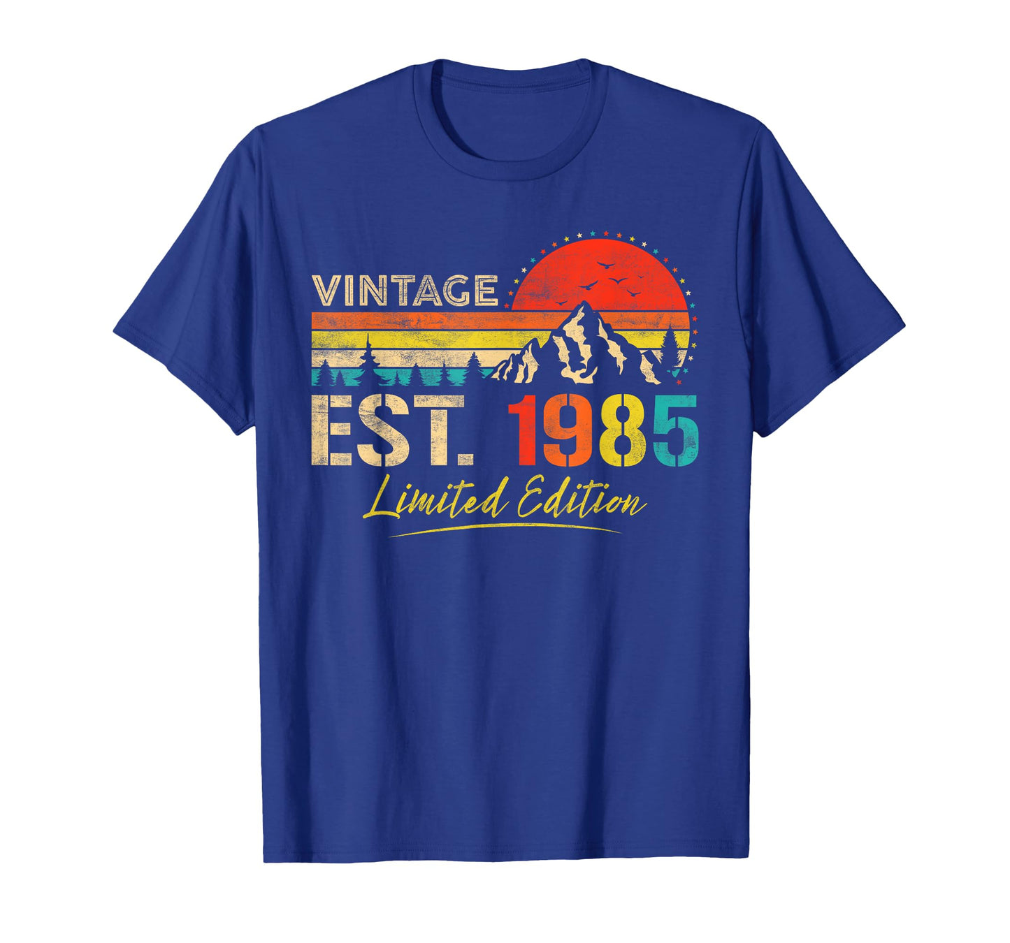 Vintage Est 1985 Limited Edition Classic 1985 Men and Women T-Shirt