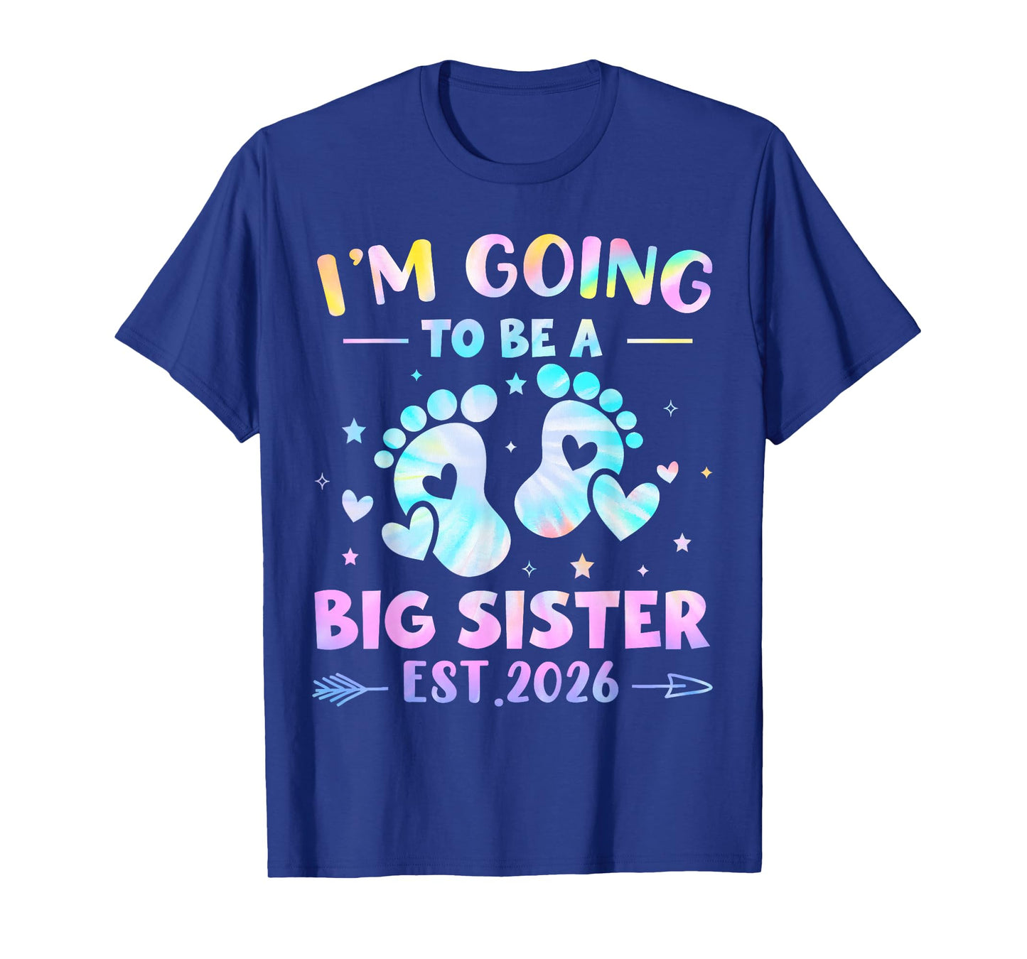 Soon to Be Big Sis Finally Going to Be Big Sister Est 2026 T-Shirt