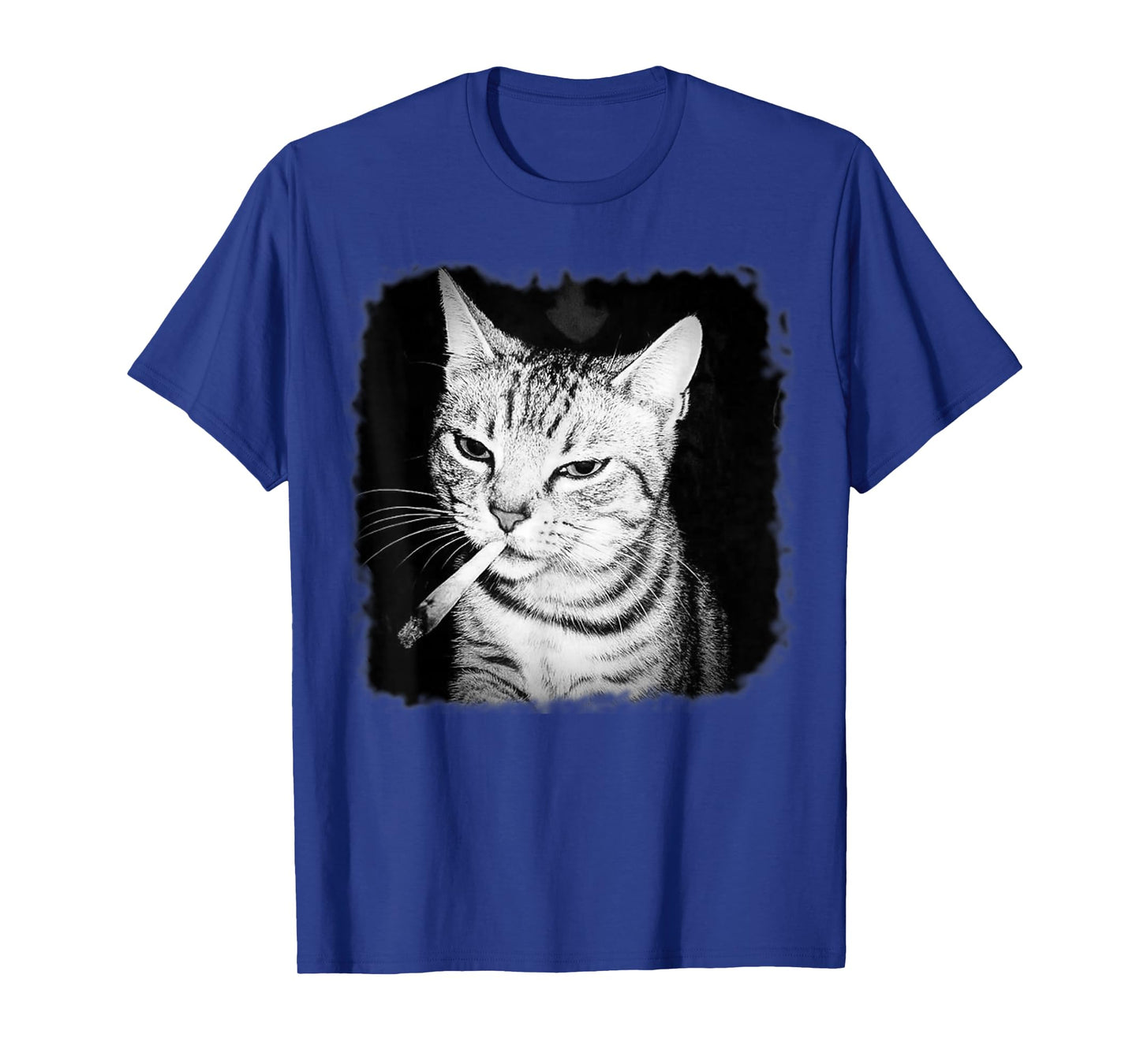 Cigarette Kitten Gang Cat Smoking Cigarette Funny Cat Meme T-Shirt