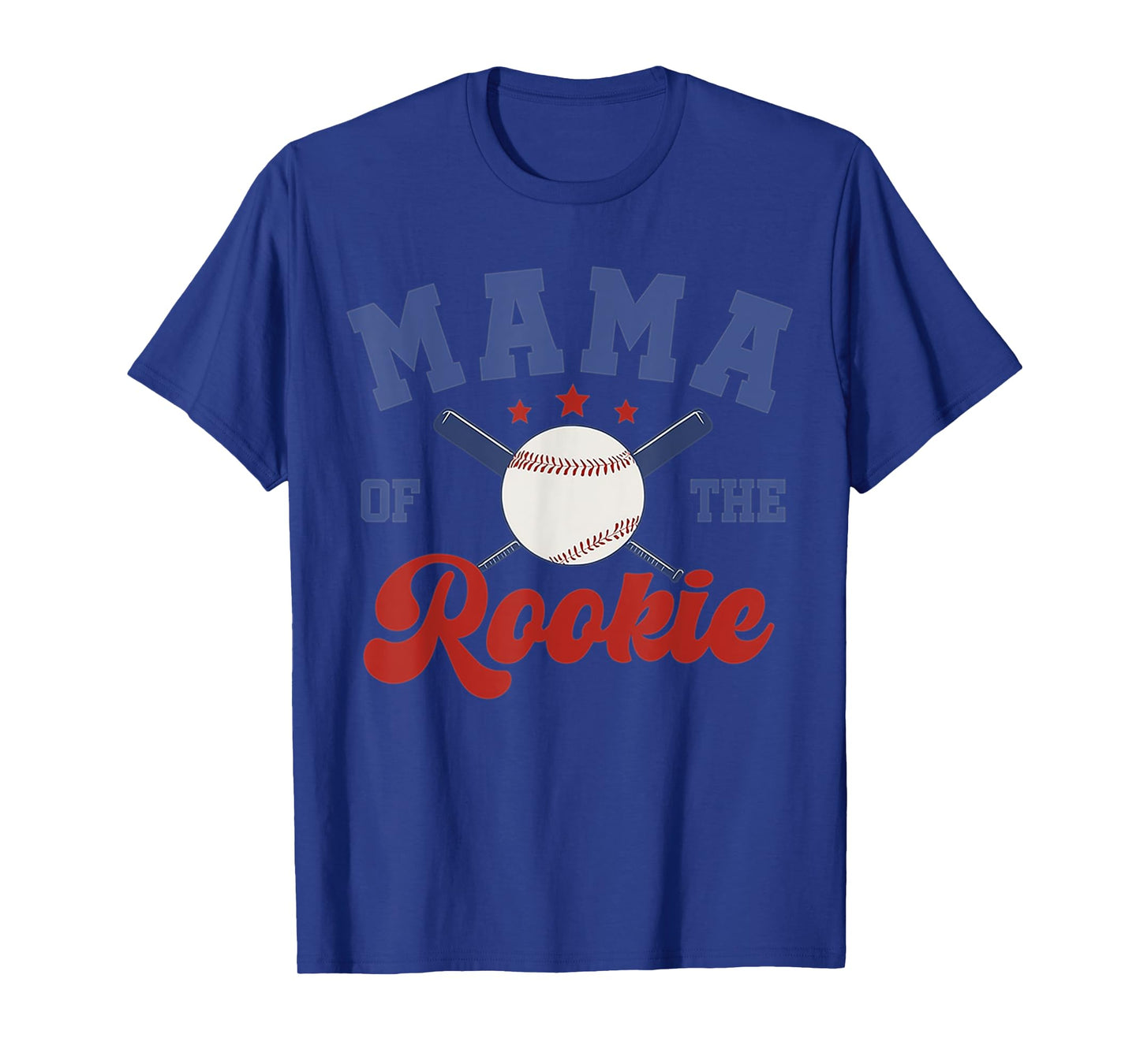 Mama of Rookie of Year 1st Birthday Baseball Theme Matching T-Shirt