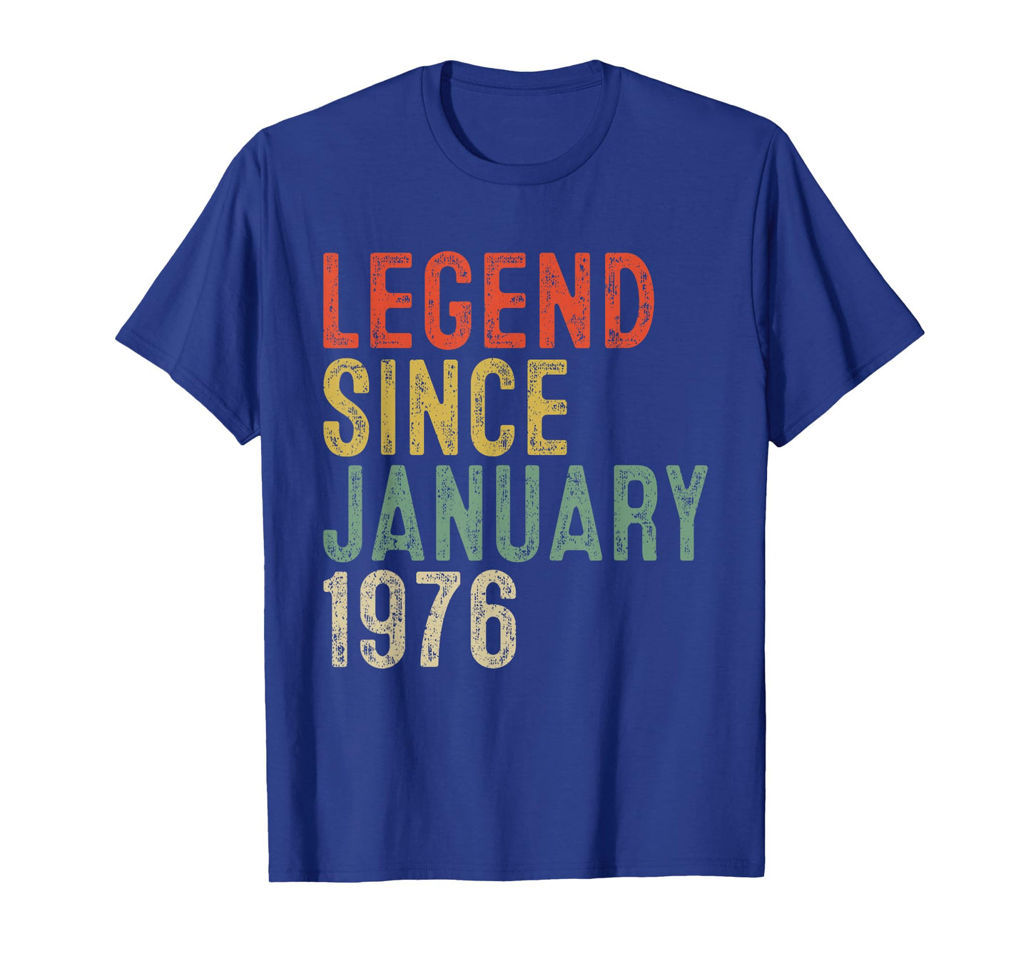 Legend Since January 1976 50th Birthday Gifts 50 Year Old T-Shirt