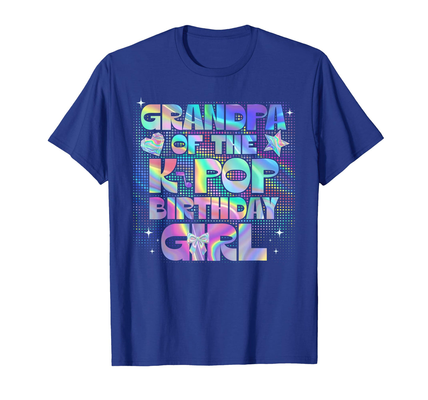 Grandpa of The K-Pop Birthday Girls Korean Music Lovers T-Shirt