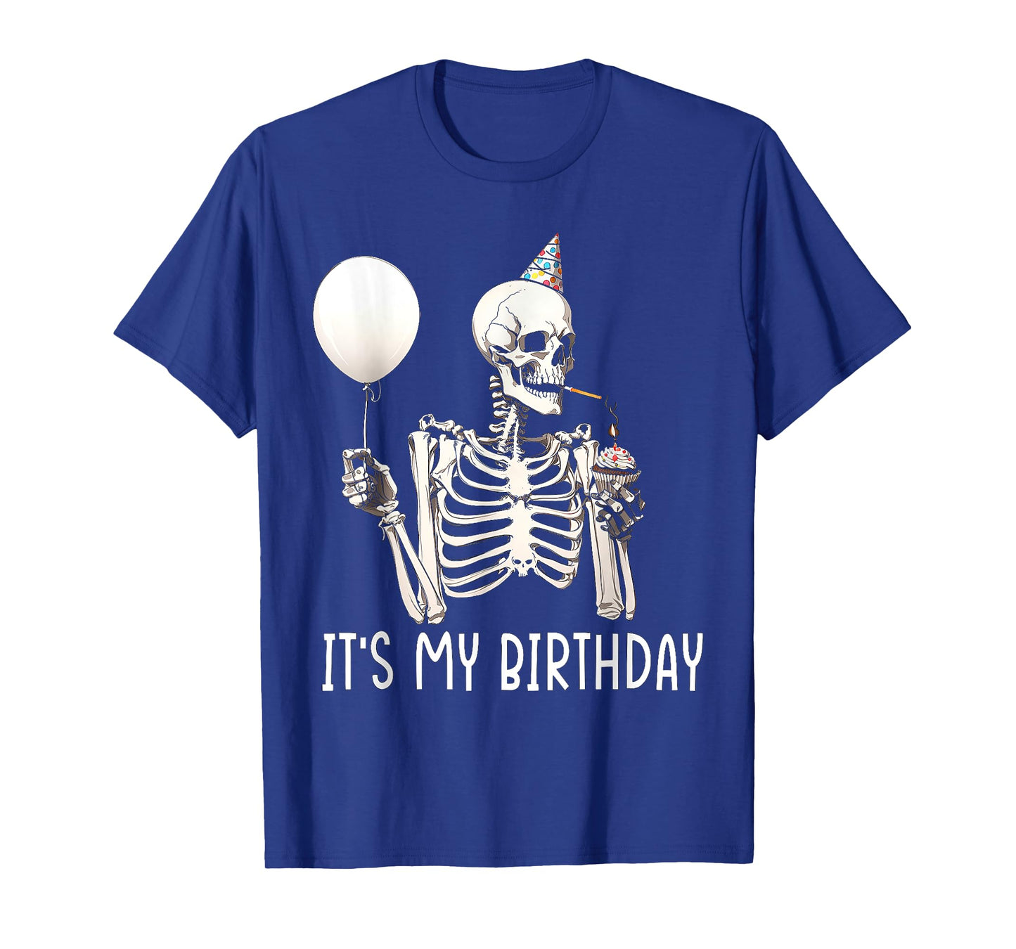 It's My Birthday Halloween Skeleton T-Shirt