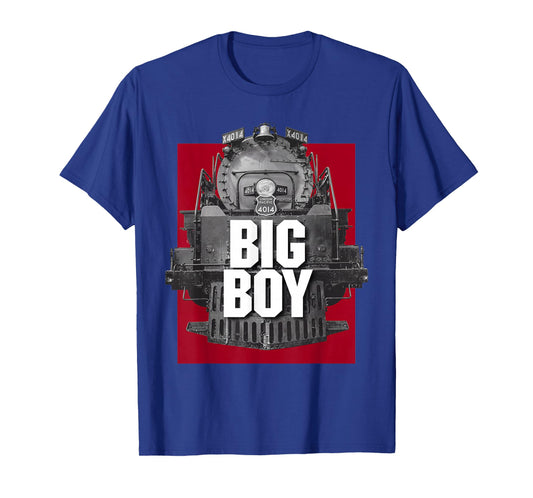 Big Boy 4014 Classic Steam Engine Retro Locomotive Railroad T-Shirt