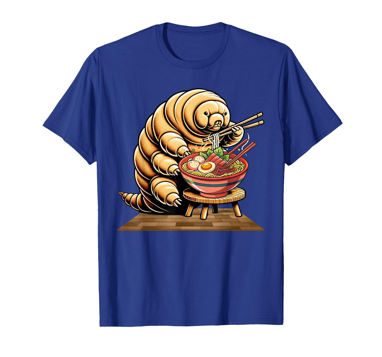 Funny Japanese Kawaii Ramen Noodles Water Bear Tardigrade T-Shirt