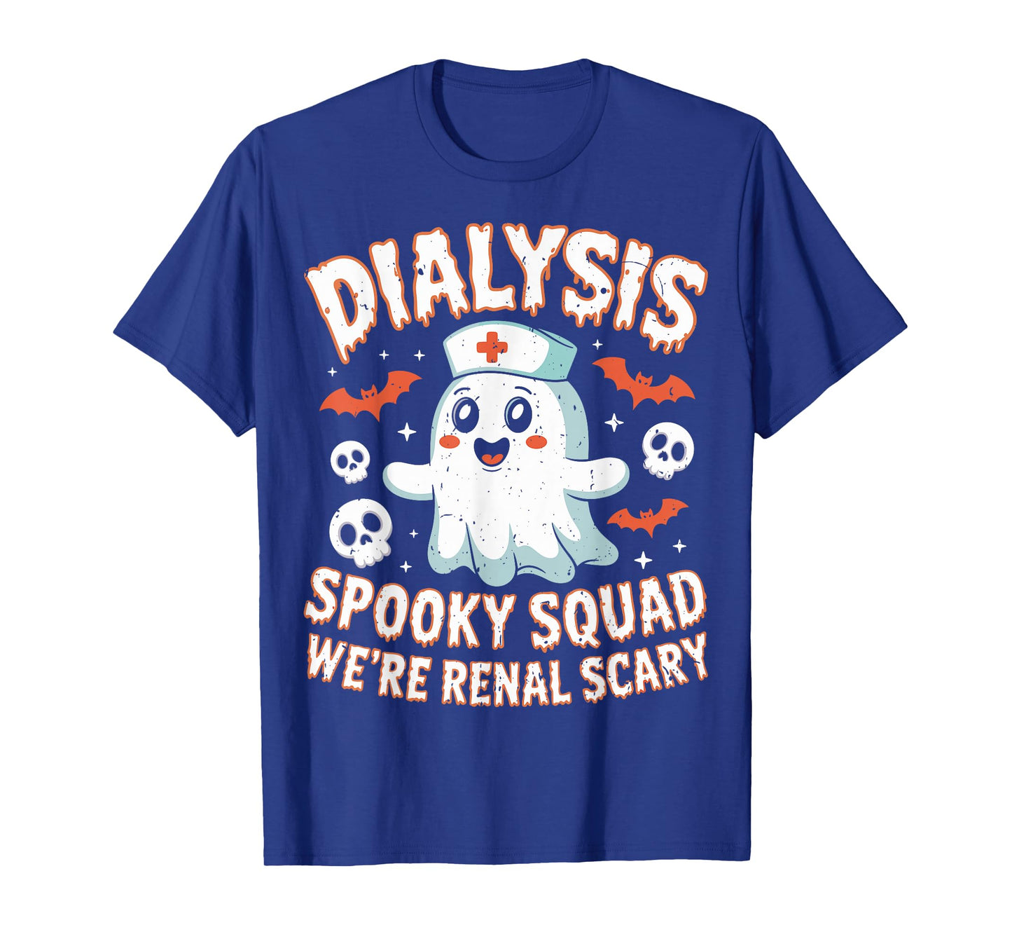 Dialysis Spooky Squad Renal Halloween Nephrology Nurse T-Shirt