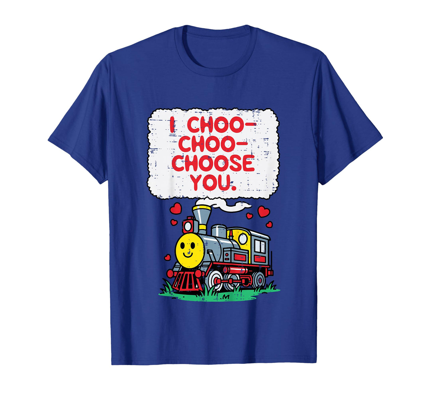 Kids Valentines Day Train I Choo Choose You Boys Kids Toddler T-Shirt