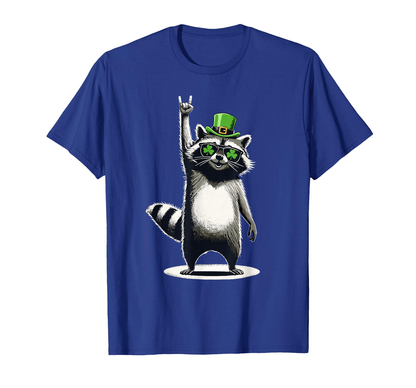 Raccoon St Patty's Shamrock Funny St Patrick's Day T-Shirt