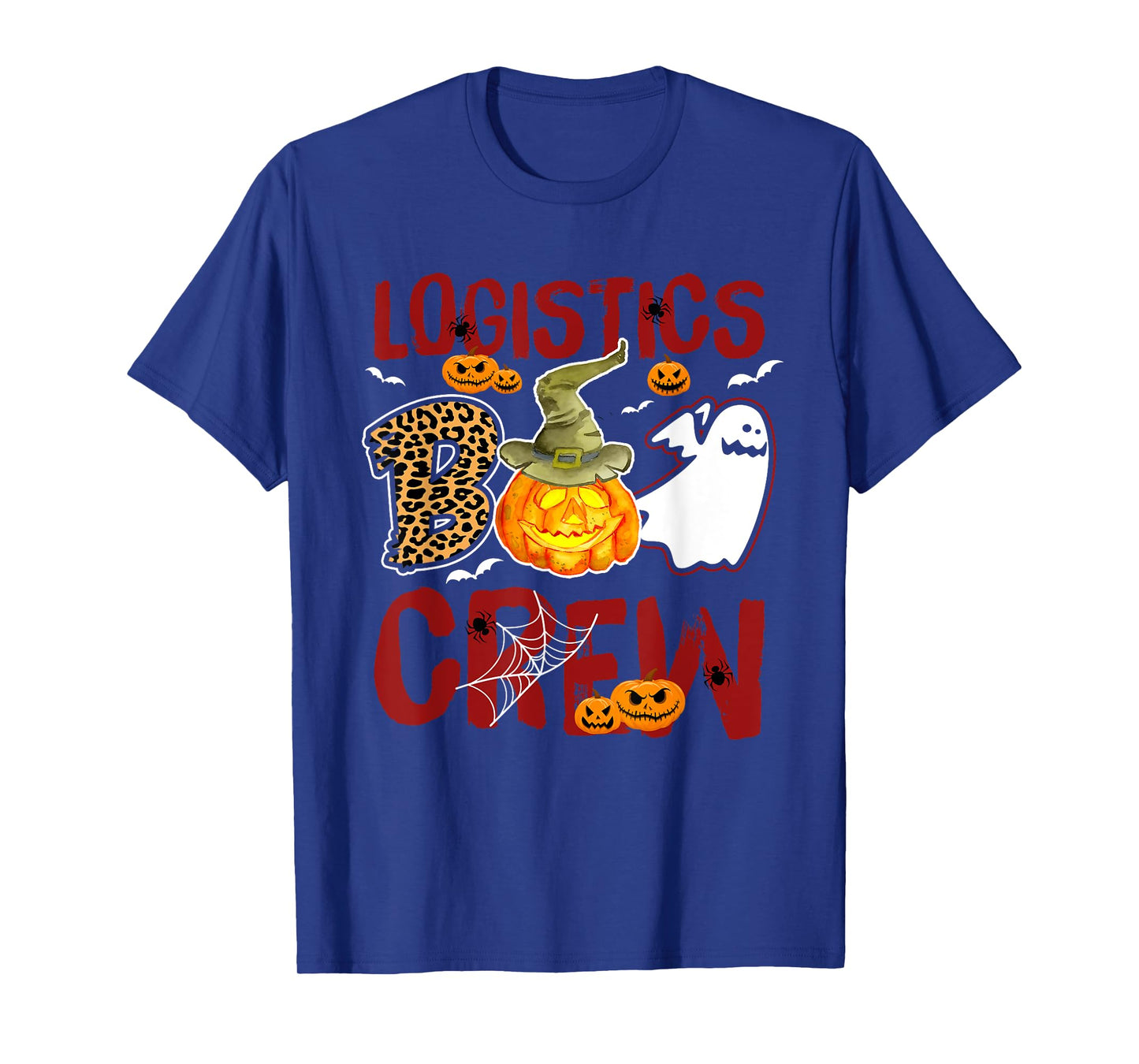 Logistics Boo Crew Halloween Logistics Manager Costume T-Shirt