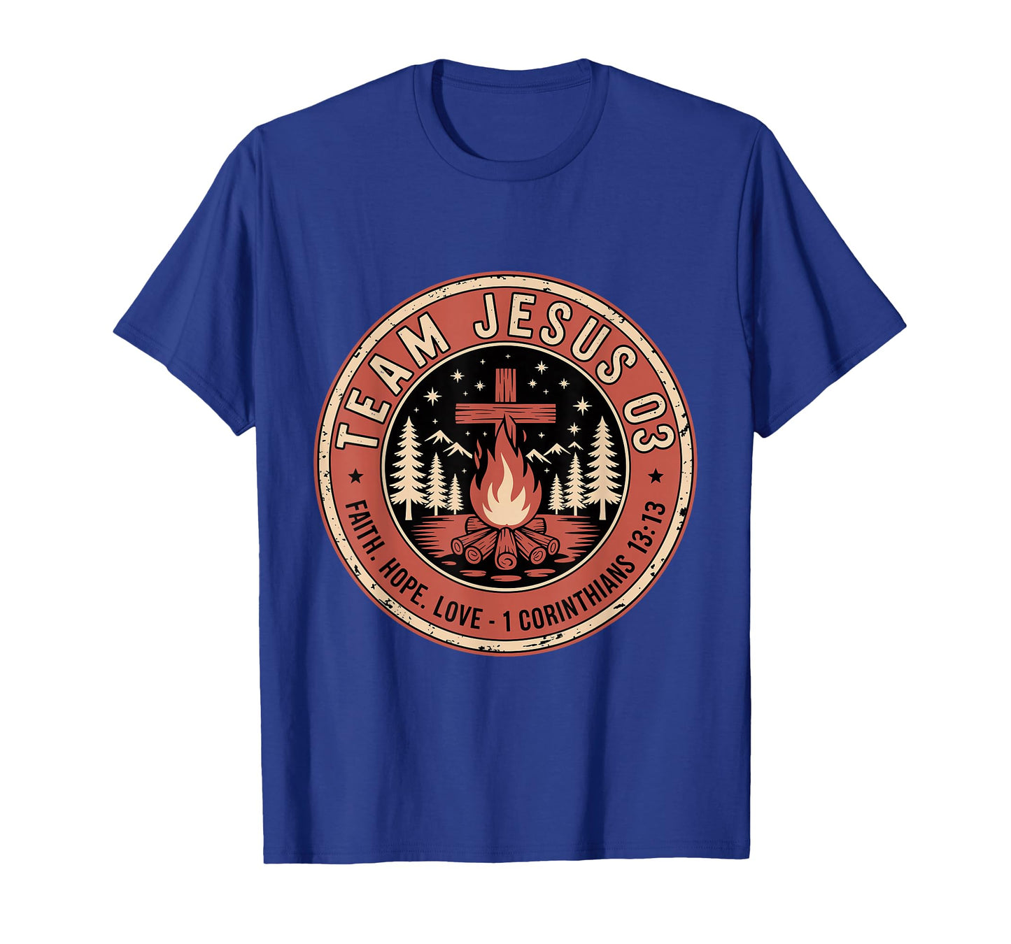 Christian - Team Jesus 03 Faith Hope Love T-Shirt