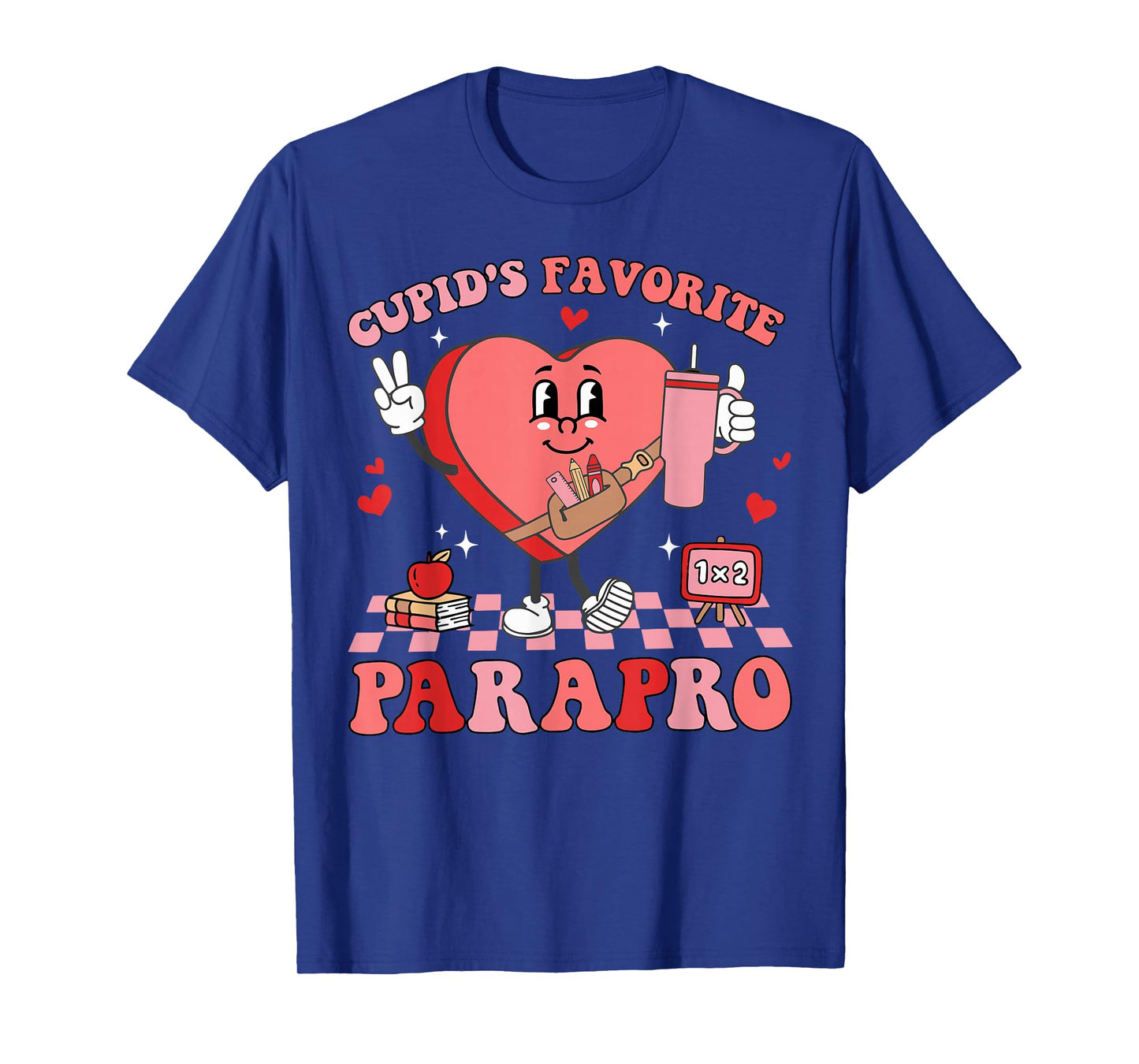 Cupids Favorite para Valentines Day Paraprofessional Teacher T-Shirt