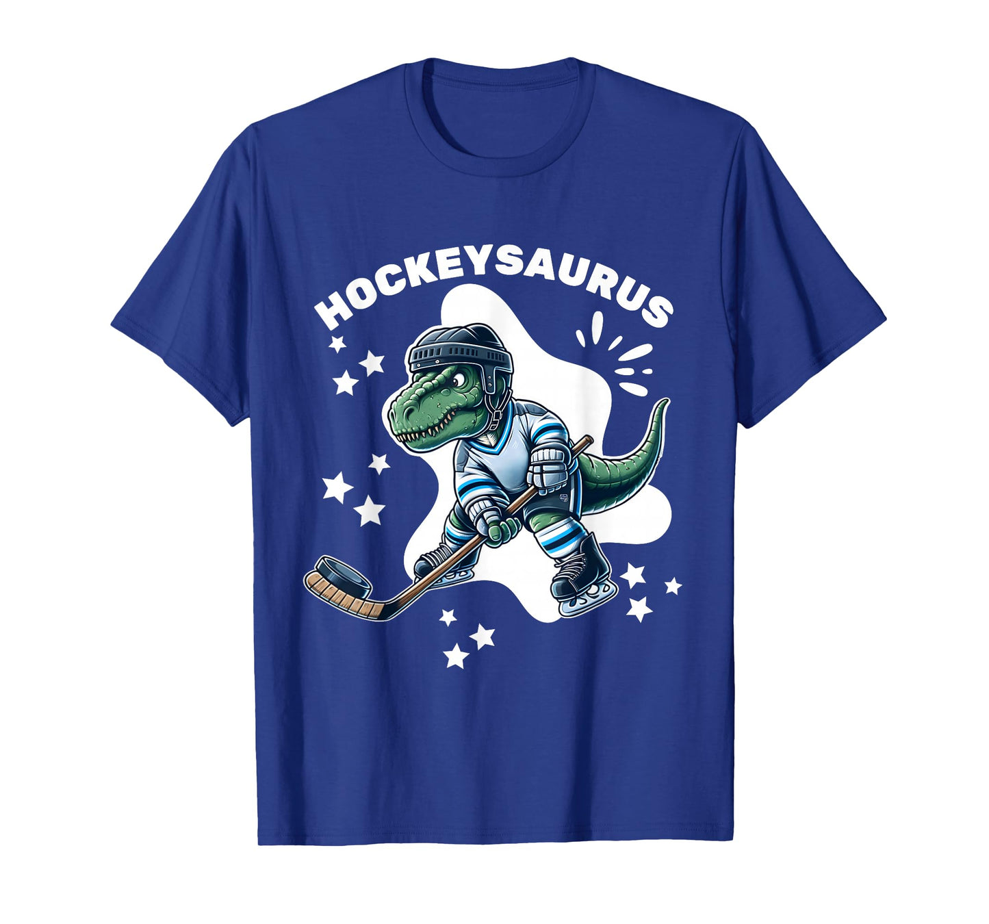 Hockeysaurus FunnyDinosaur Hockey Kids Hockey Boy T-Shirt