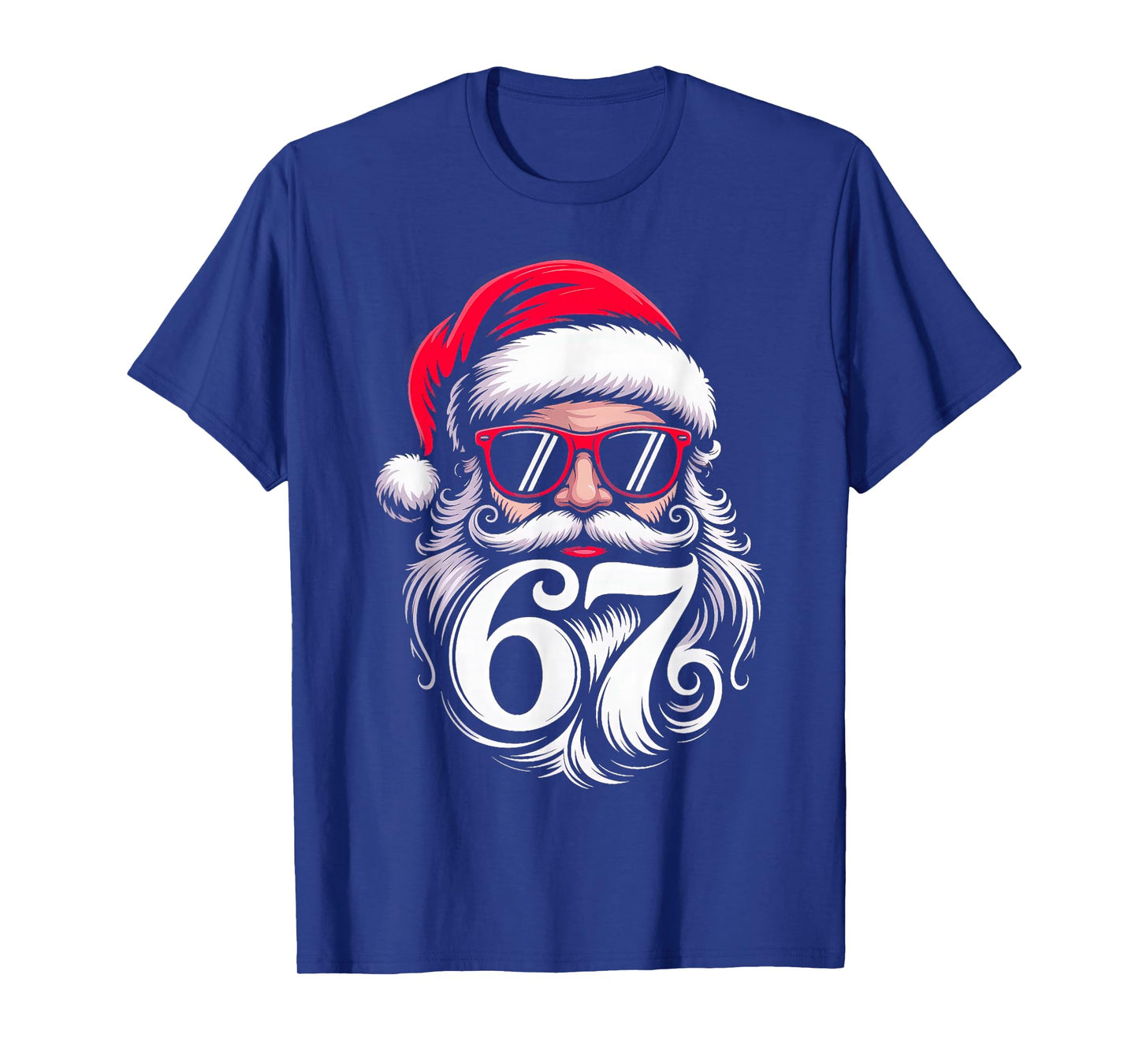 6 7 Christmas 67 Santa Six Seven T-Shirt