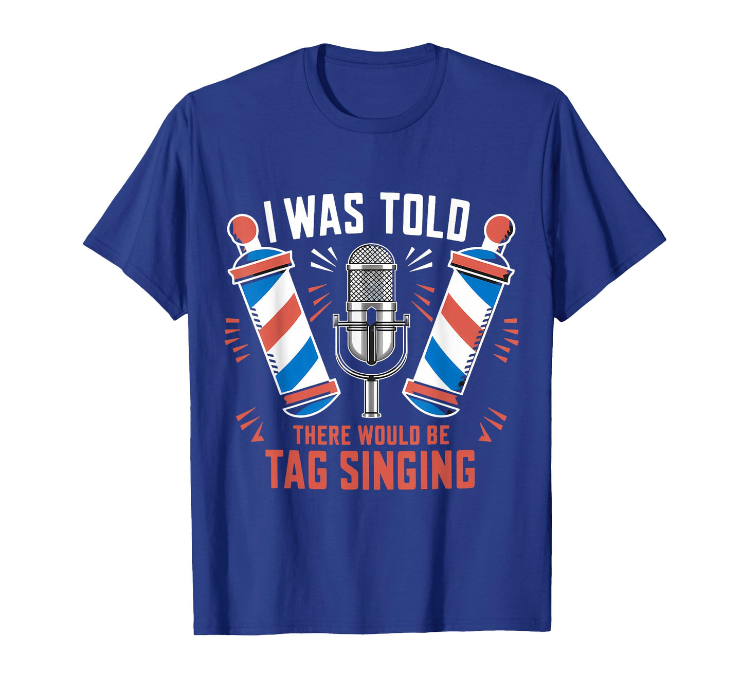 Barbershop Quartet Music Harmony Tag Singing T-Shirt