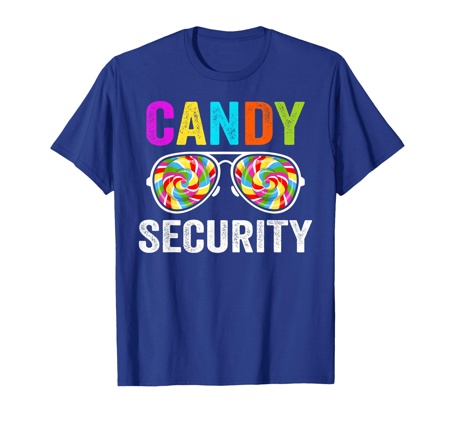 Candy Security Halloween Costume Funny Birthday Family Party T-Shirt