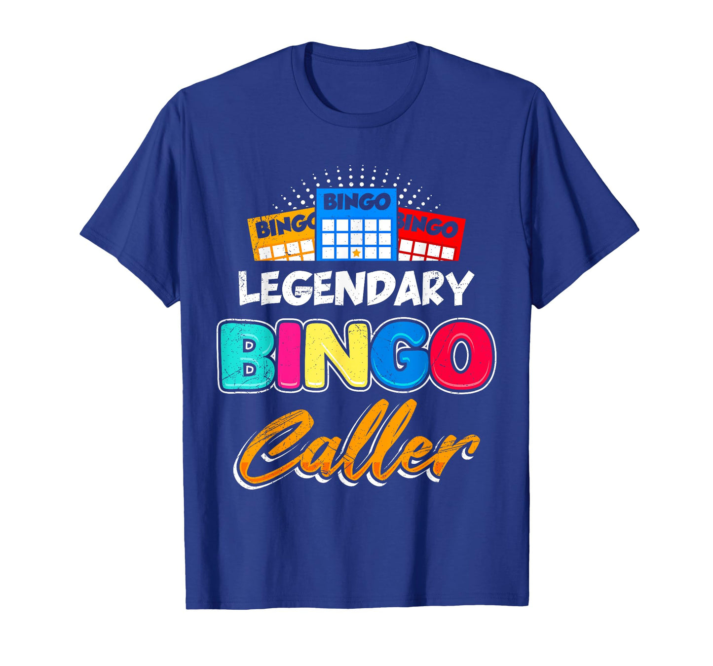 Bingo LEGENDARY BINGO CALLER Funny Bingo Fanatics T-Shirt
