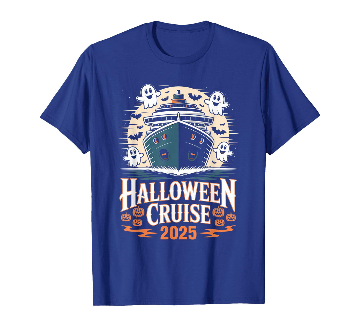 Family Halloween Cruise 2025 Matching Family Cruising Crew T-Shirt