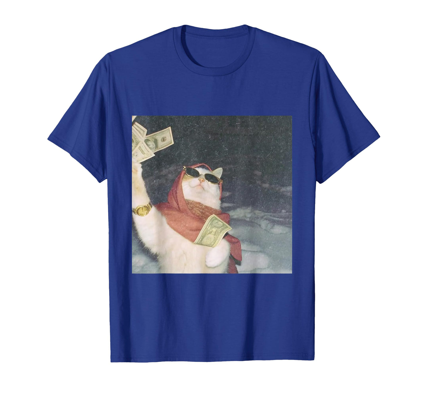 Cat Wearing Sunglasses Meme T-Shirt