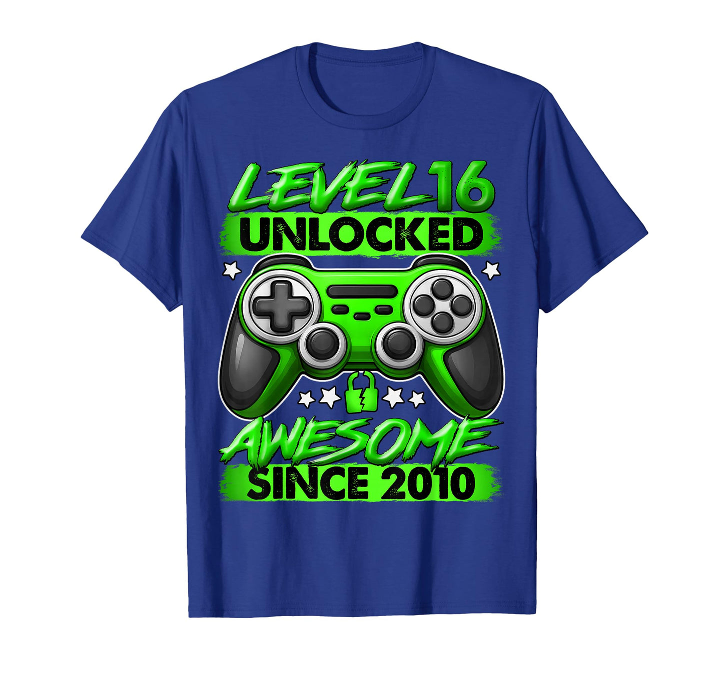 Level 16 Unlocked 16 Year Old Gifts Boys 16th Birthday Boy T-Shirt